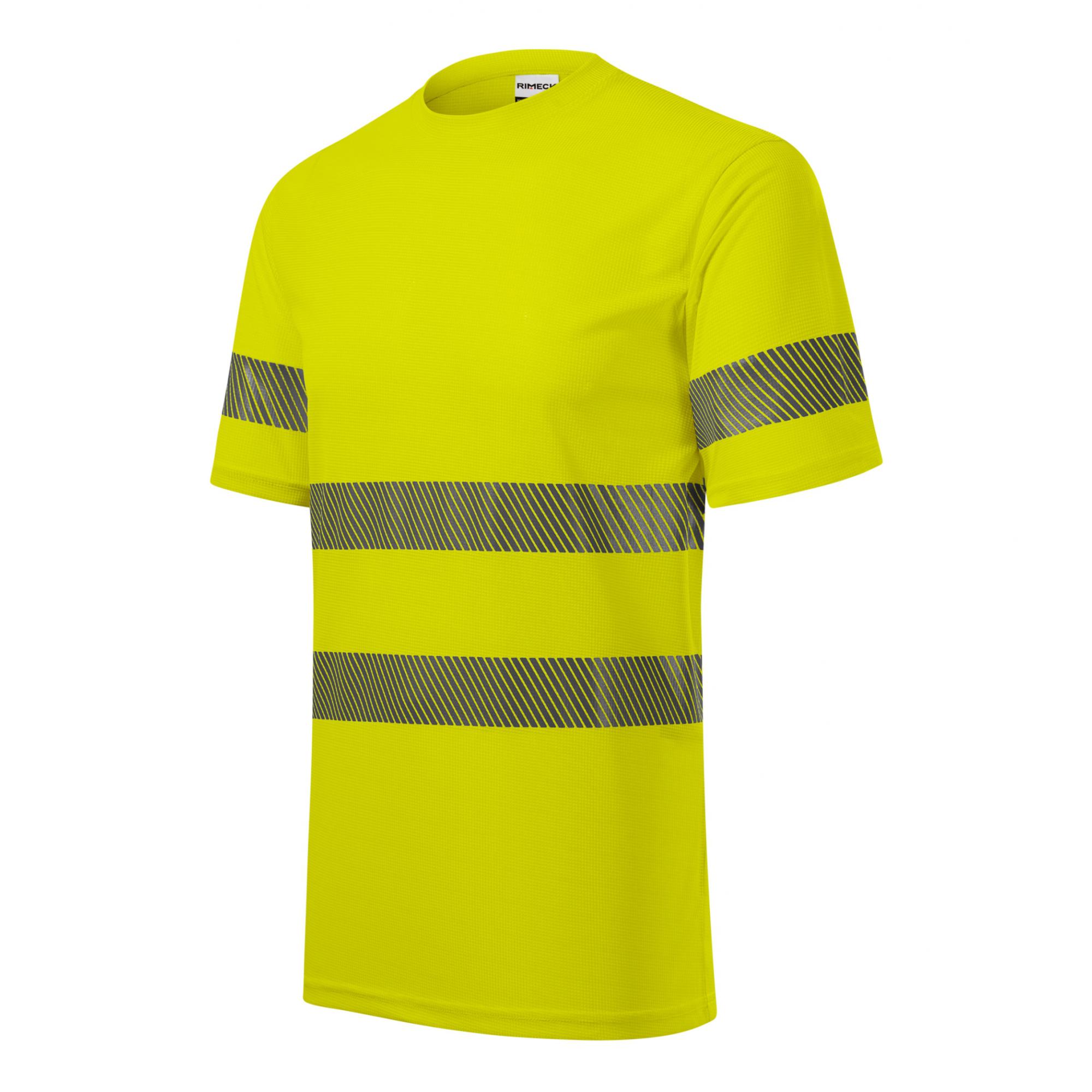 Tricou unisex HV Dry 1V8 Galben reflectorizant