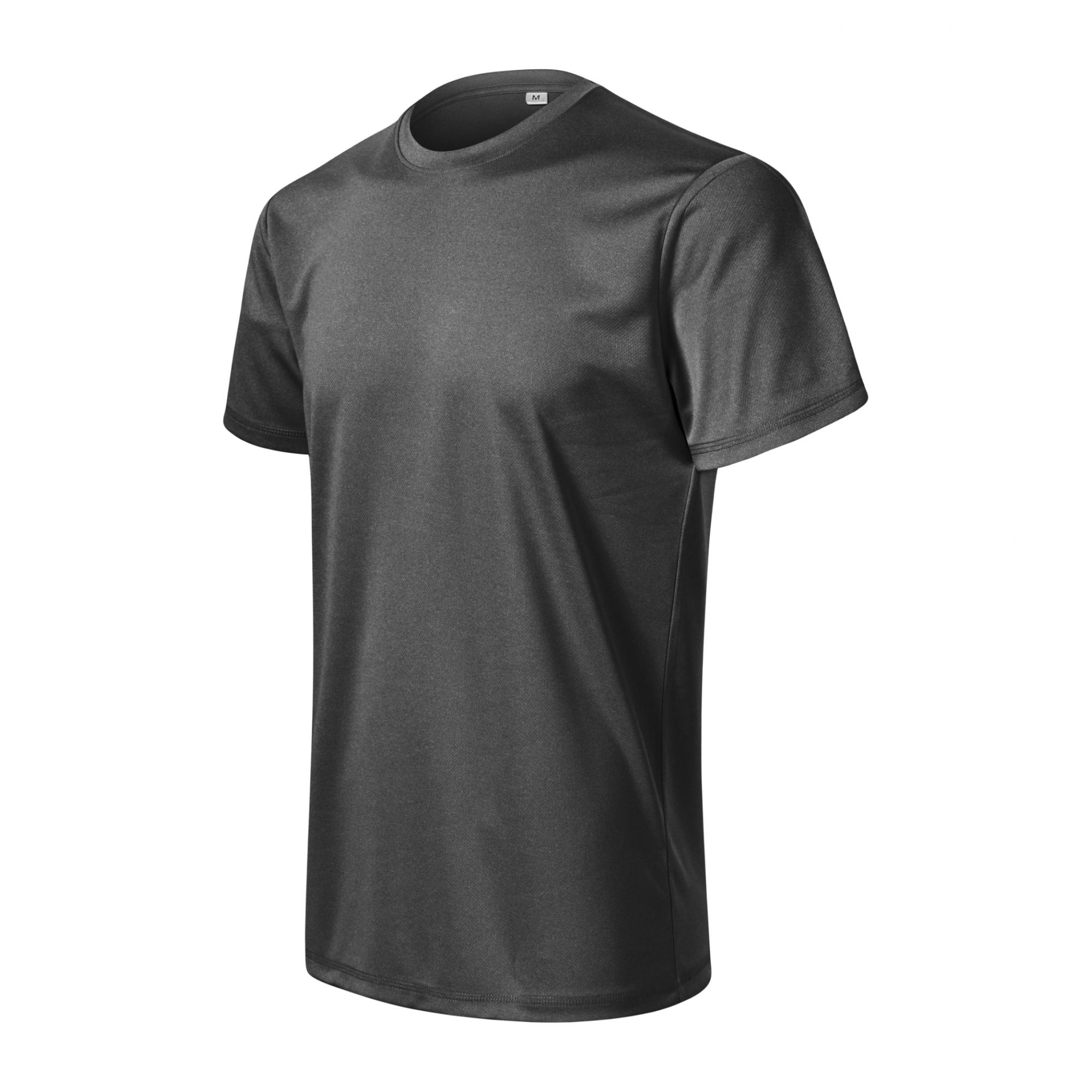 Tricou pentru bărbaţi Chance (GRS) 810 Negru melanj M
