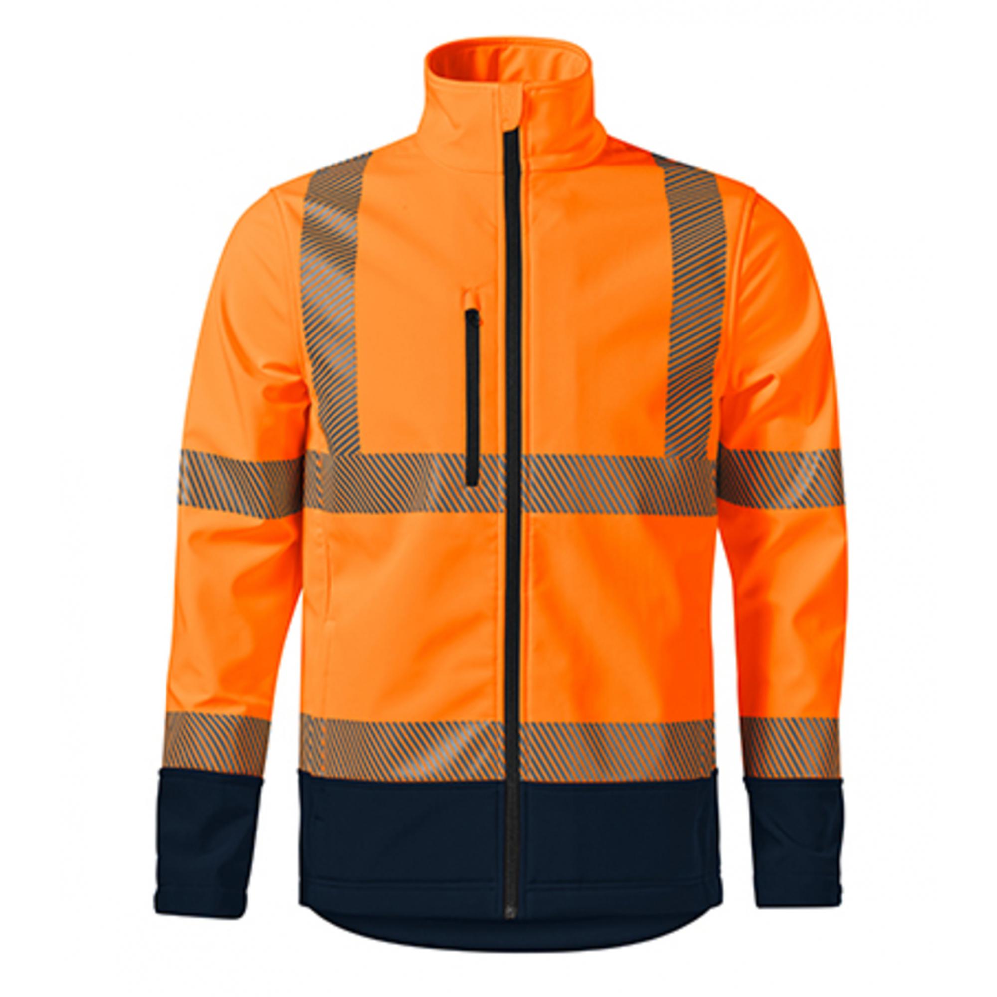 Jachetă softshell unisex HV Drop 5V3 Portocaliu 3XL