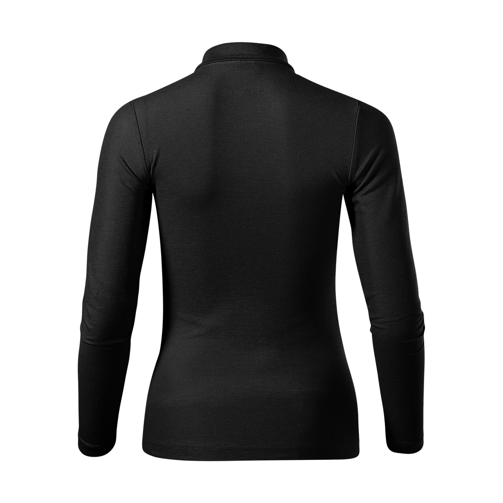 Tricou polo pentru damă Pique Polo LS 231 Negru M