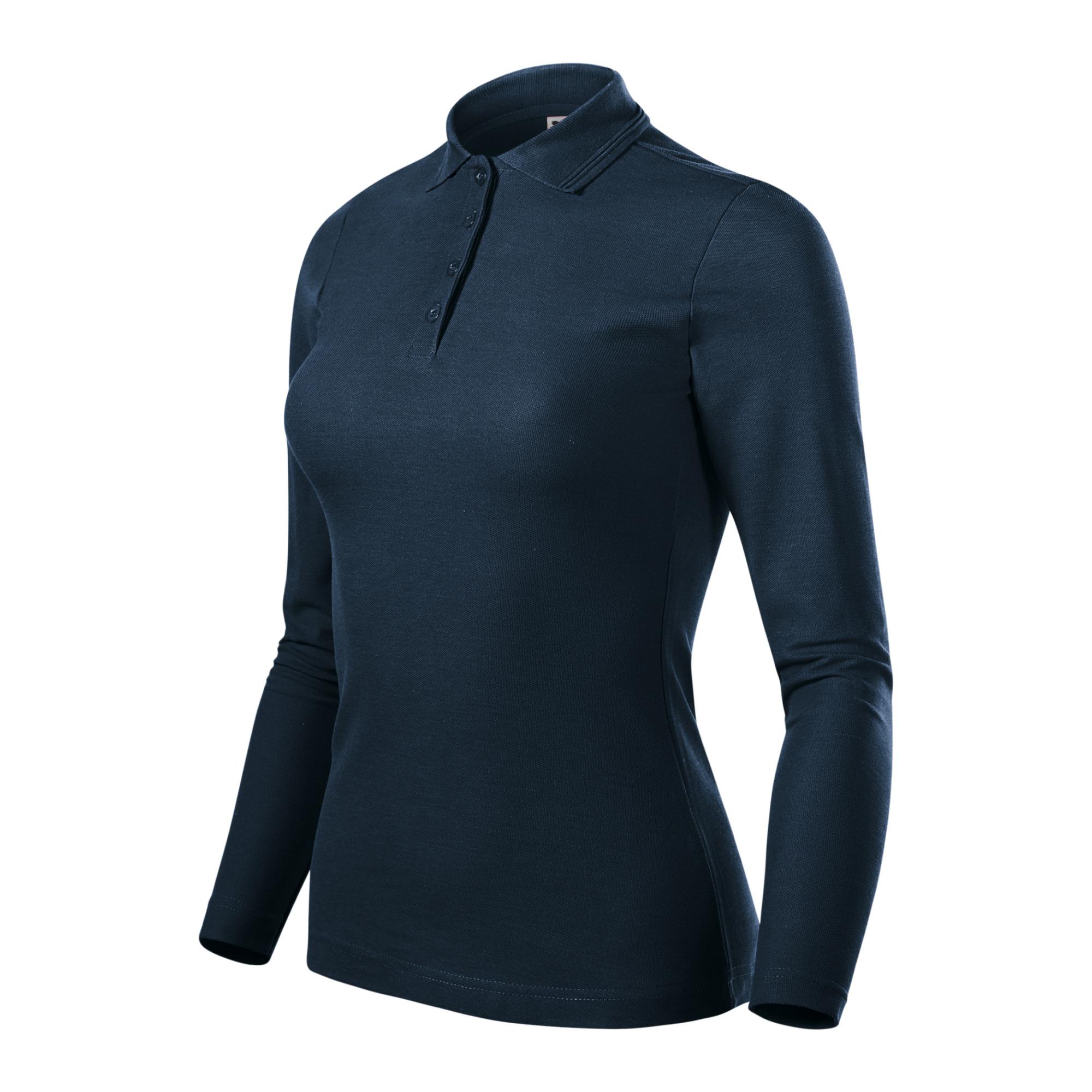Tricou polo pentru damă Pique Polo LS 231 Albastru marin