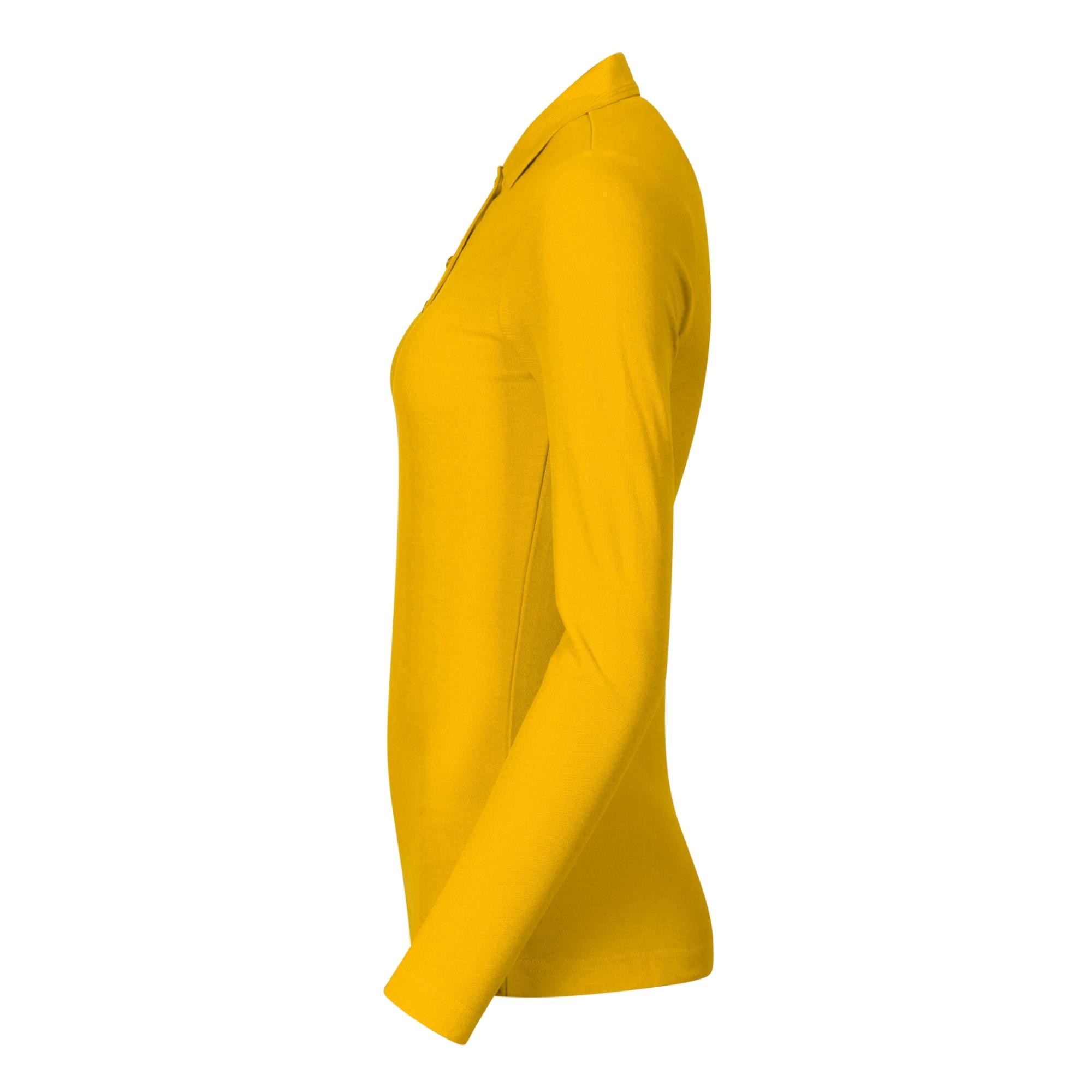 Tricou polo pentru damă Pique Polo LS 231 Galben XS