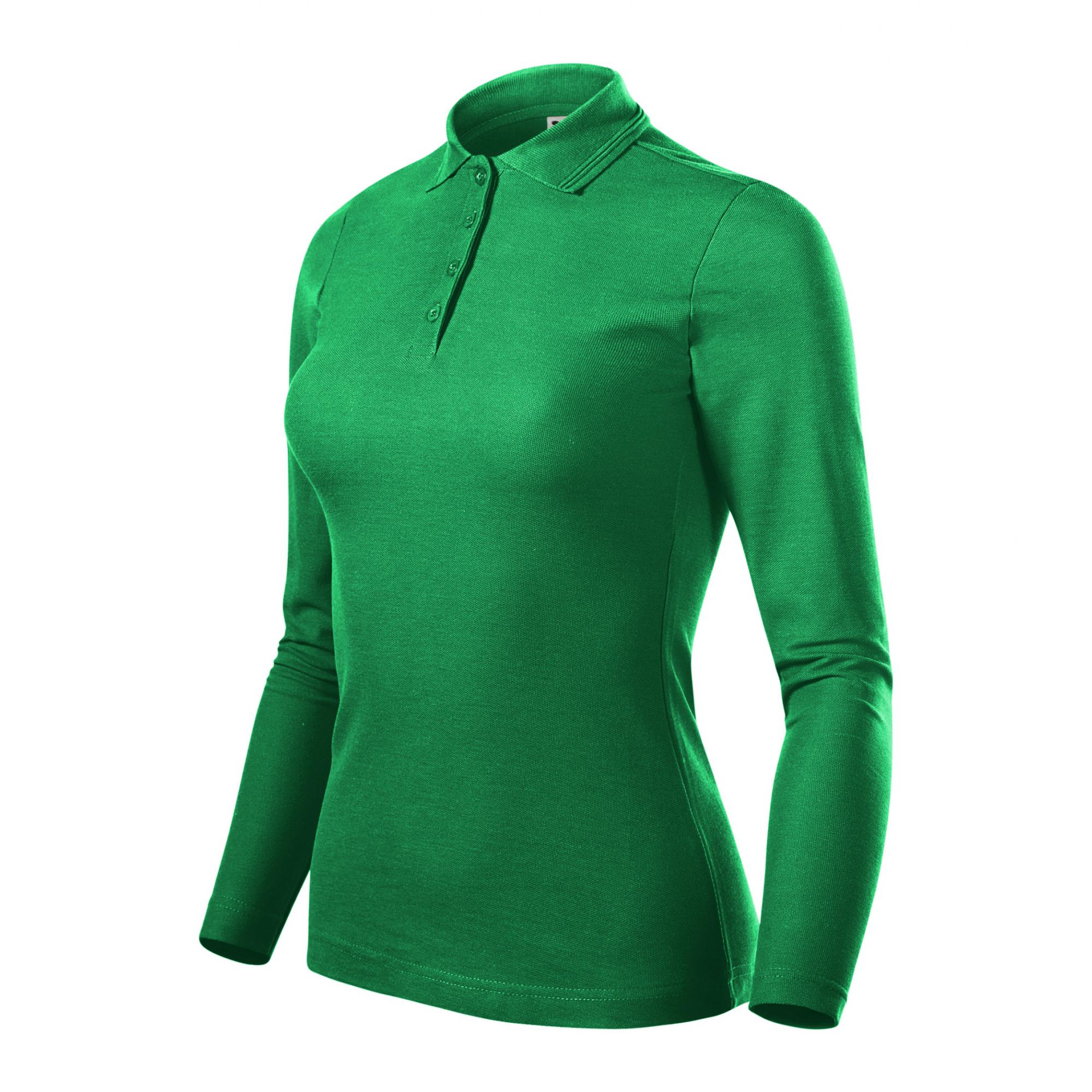 Tricou polo pentru damă Pique Polo LS 231 Verde mediu XXL