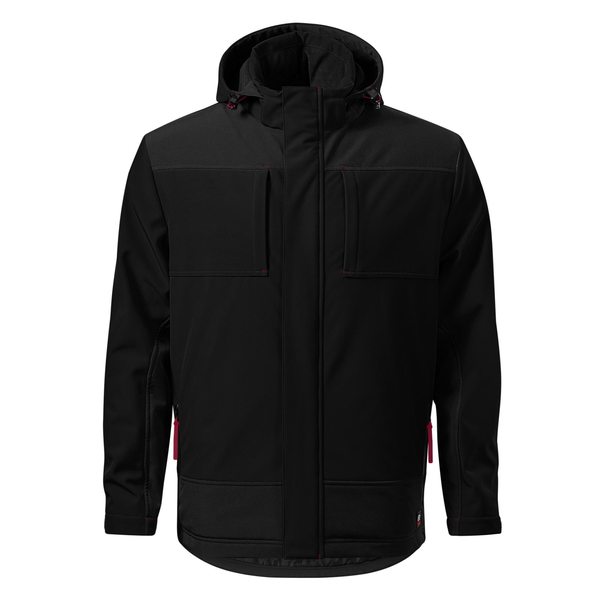 Jachetă softshell de iarnă pentru bărbaţi Vertex W55 Negru 3XL