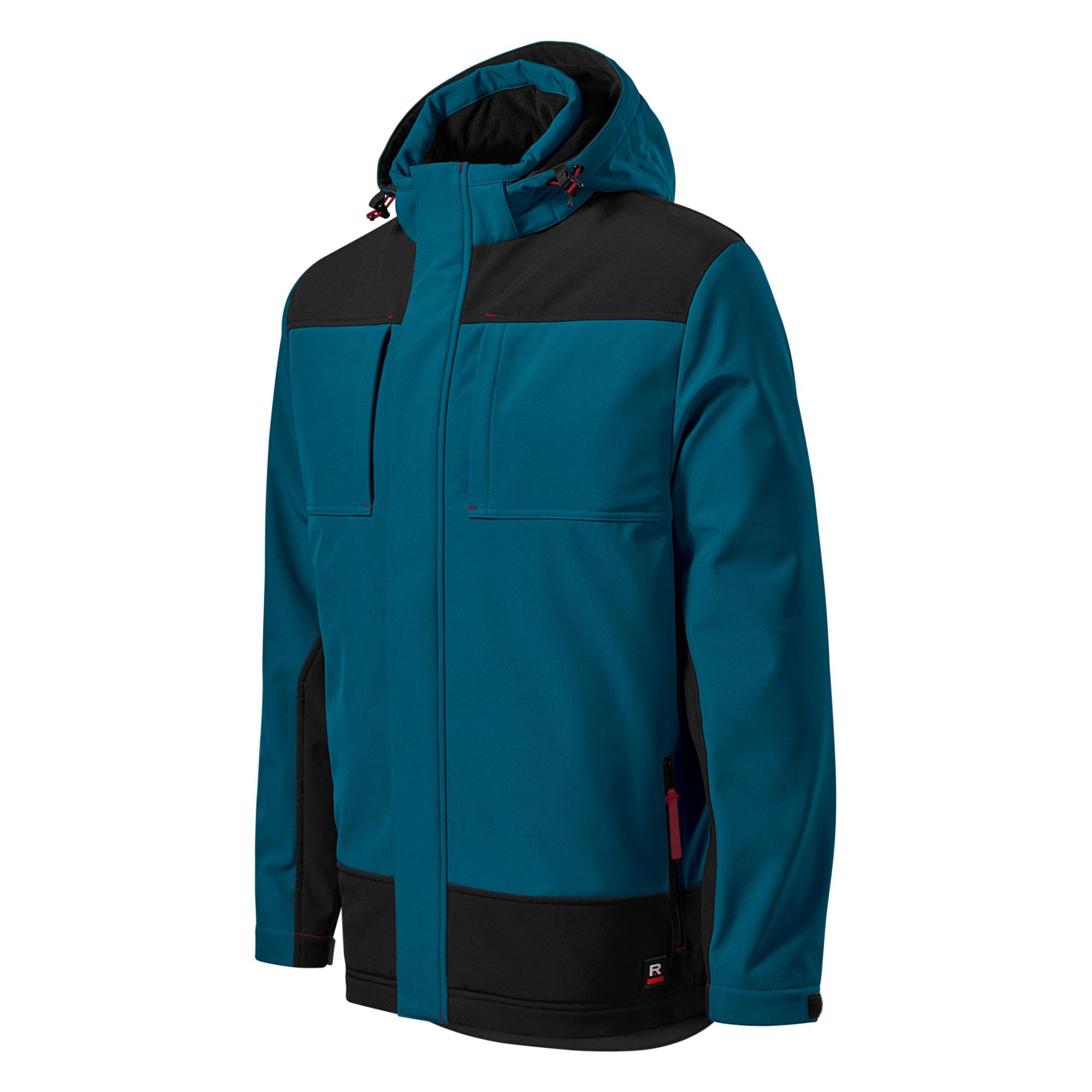 Jachetă softshell de iarnă pentru bărbaţi Vertex W55 Albastru petrol XXL