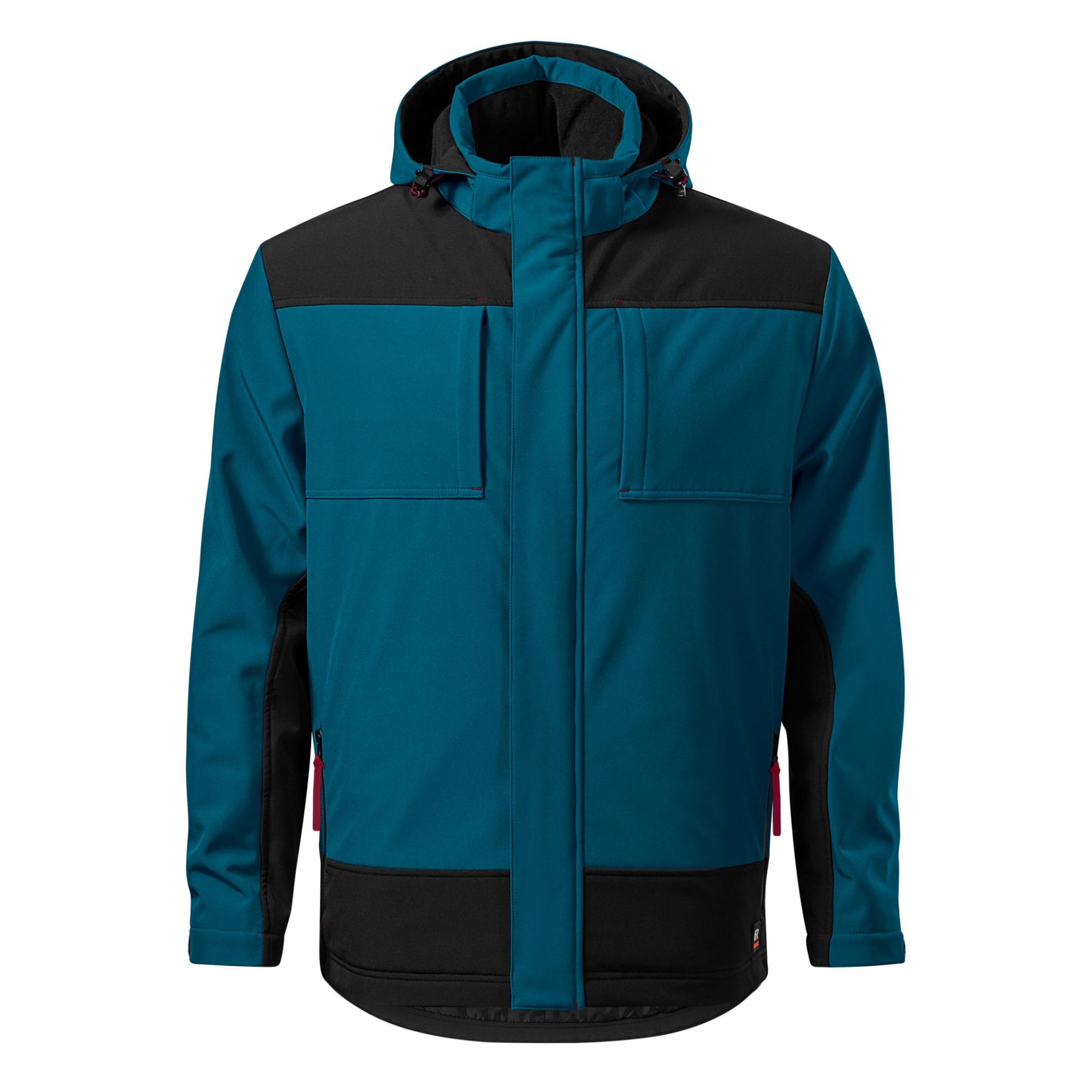 Jachetă softshell de iarnă pentru bărbaţi Vertex W55 Albastru petrol XXL