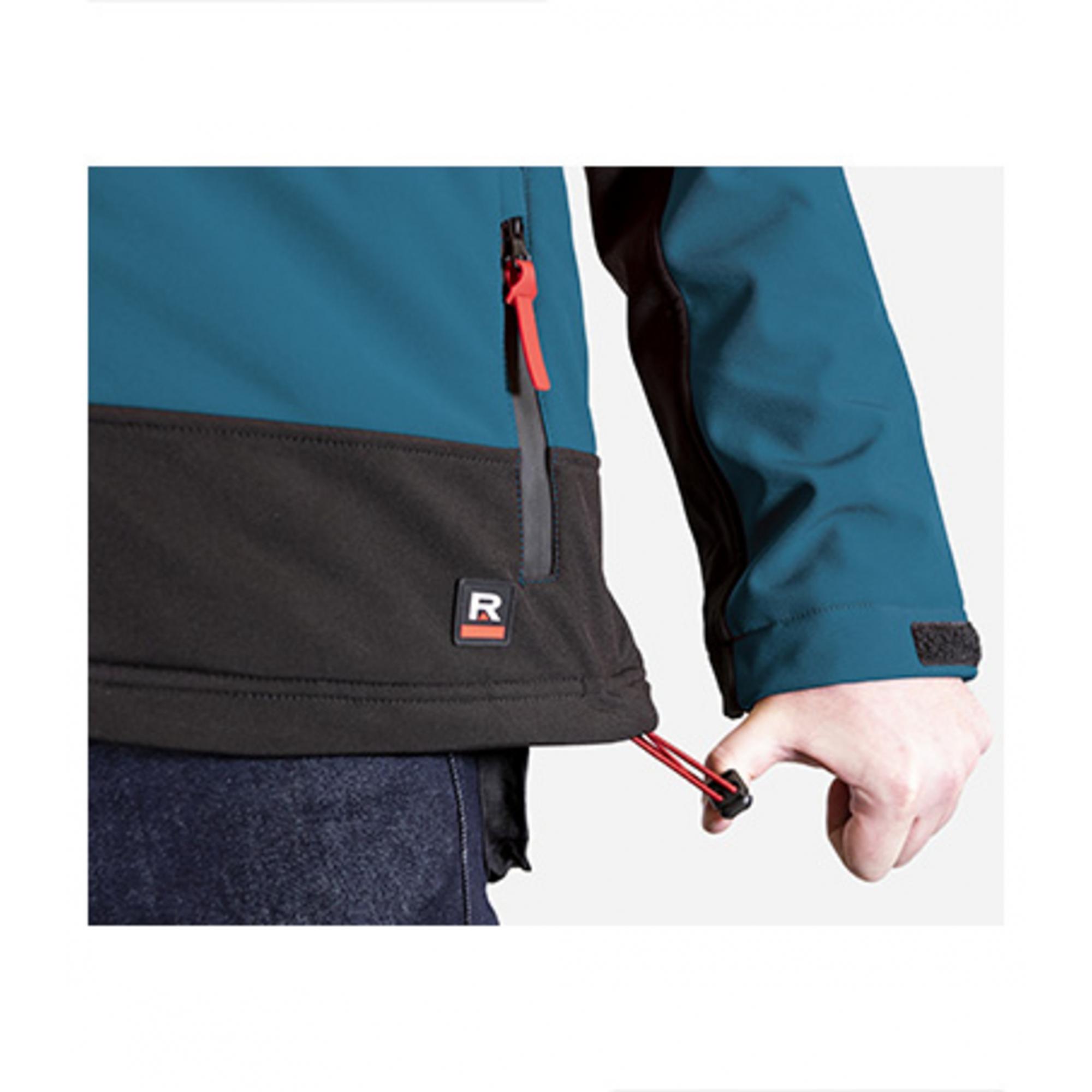 Jachetă softshell de iarnă pentru bărbaţi Vertex W55 Albastru petrol XXL