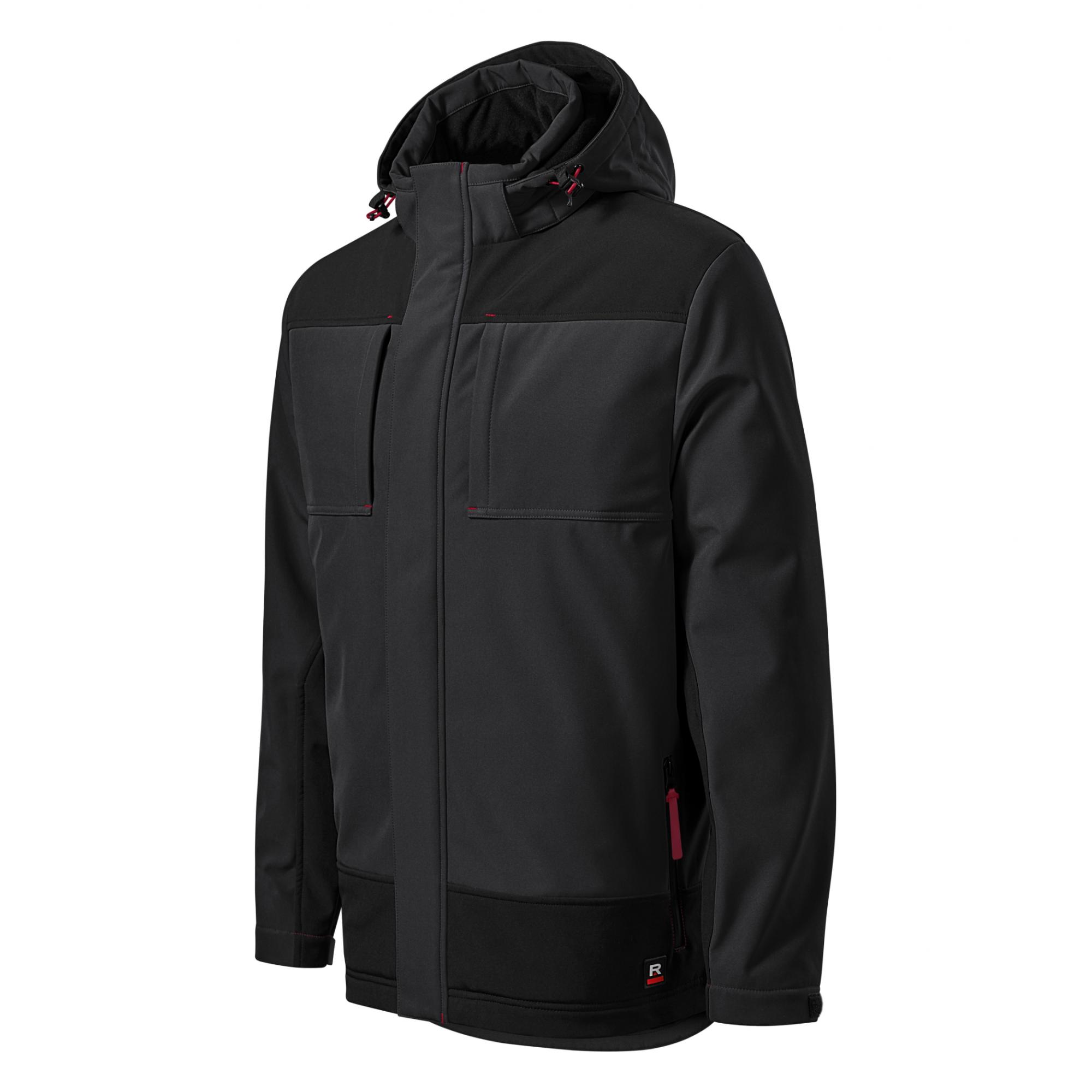 Jachetă softshell de iarnă pentru bărbaţi Vertex W55 Ebony gray S