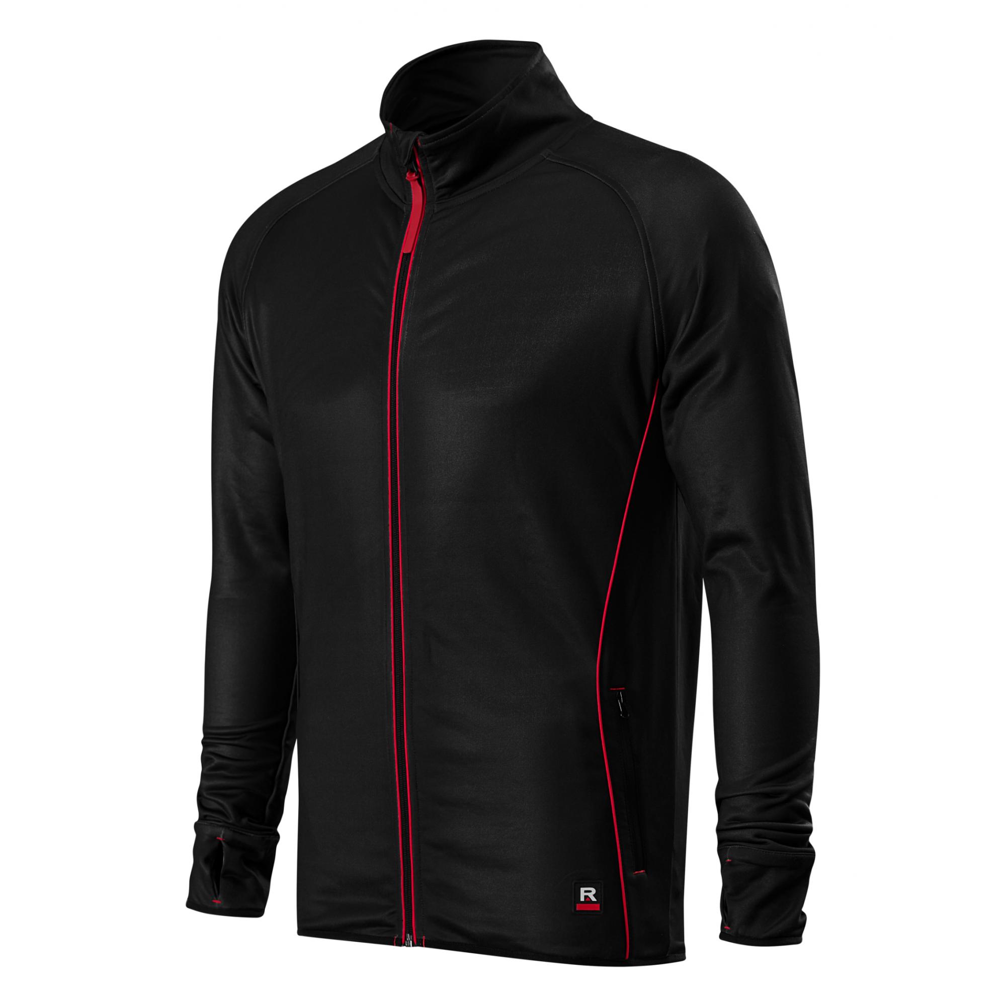 Stretch fleece pentru bărbaţi Vertex W41 Negru