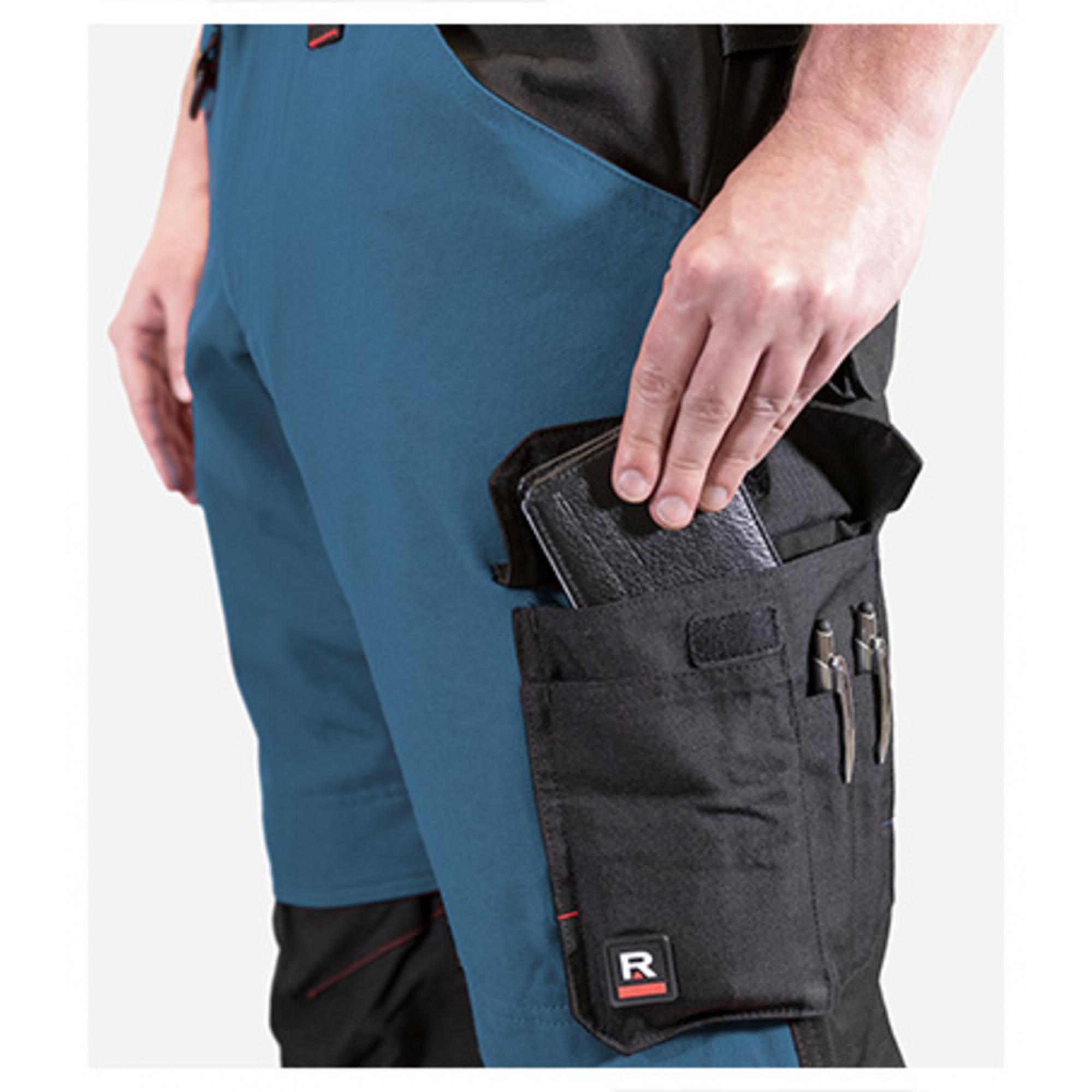 Pantaloni de lucru pentru bărbaţi Vertex W07 Albastru petrol 48