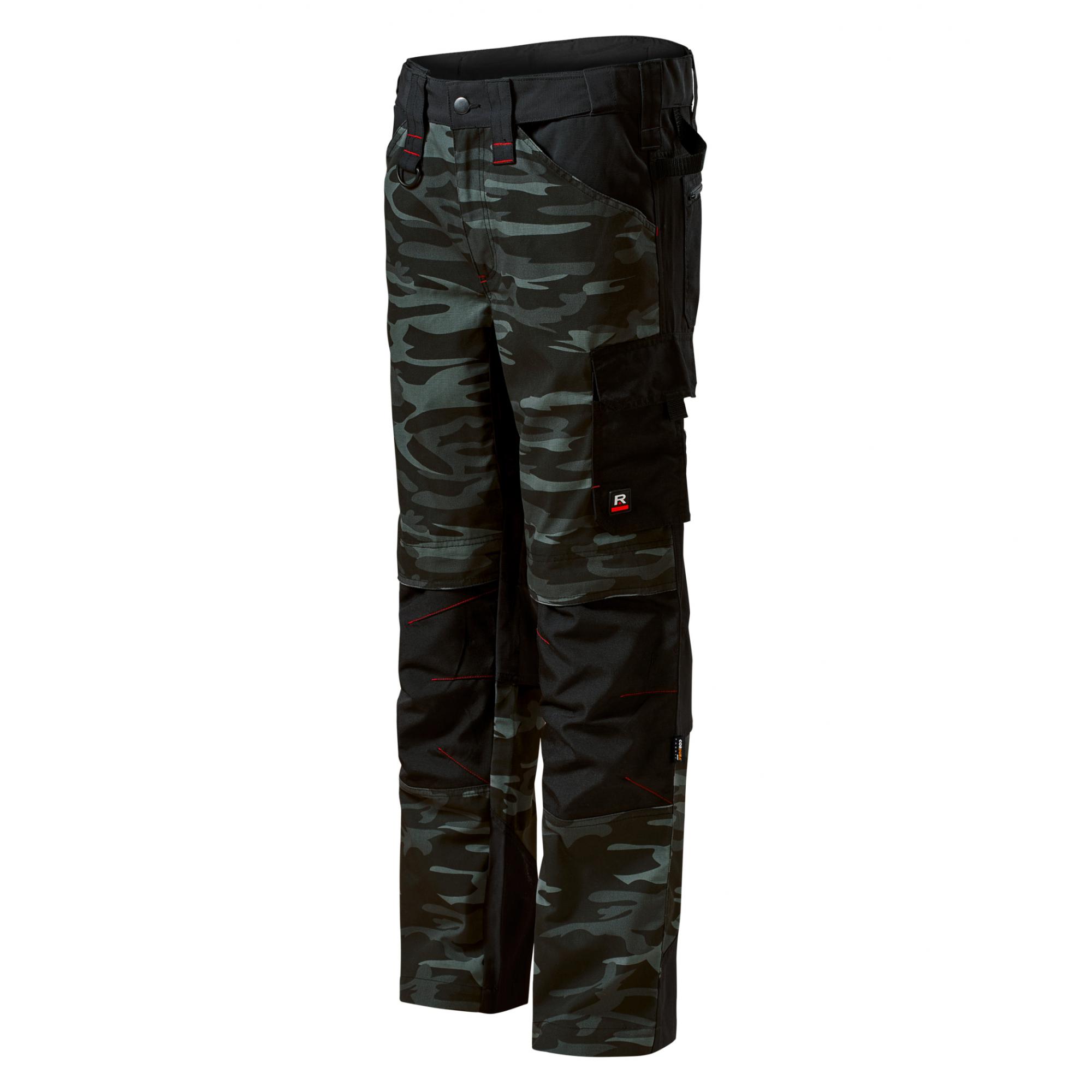 Pantaloni de lucru pentru bărbaţi Vertex Camo W09 camouflage dark gray 56