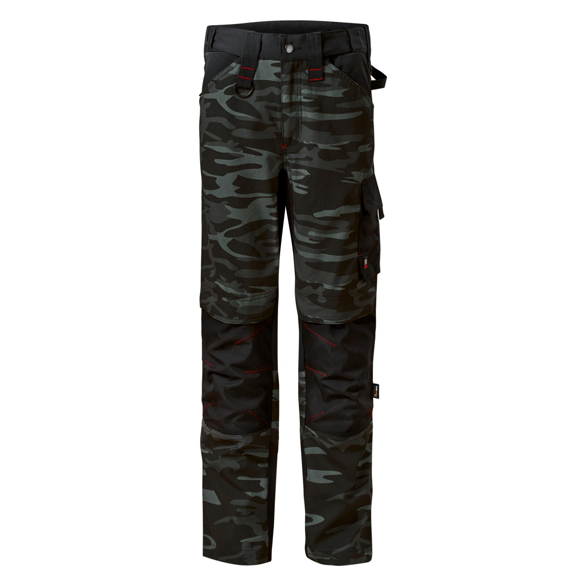 Pantaloni de lucru pentru bărbaţi Vertex Camo W09 camouflage dark gray 58