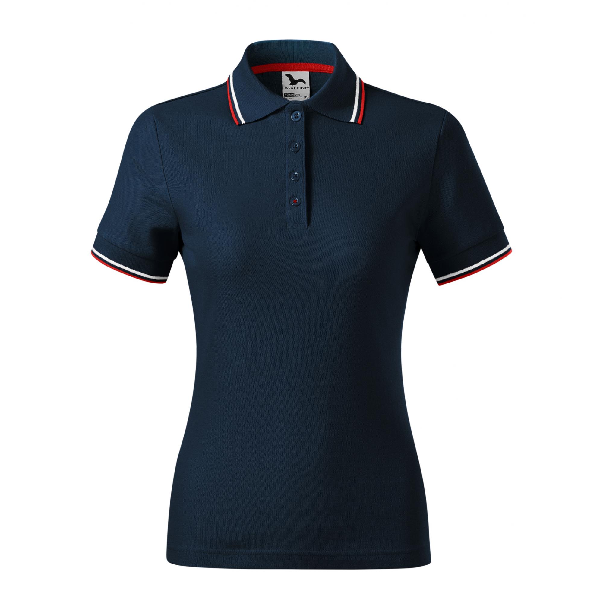 Tricou polo pentru damă Focus 233 Albastru marin XXL