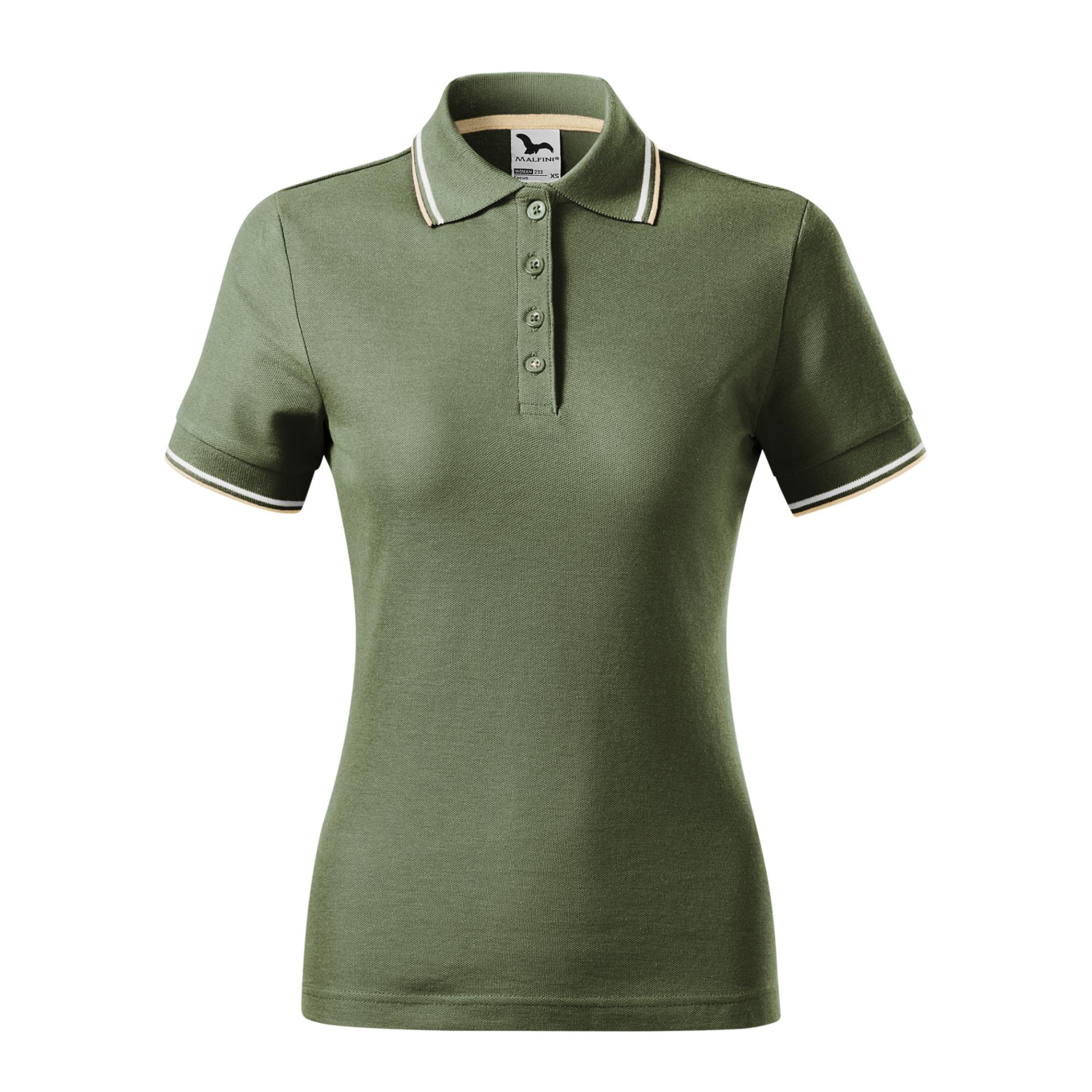 Tricou polo pentru damă Focus 233 Khaki XXL