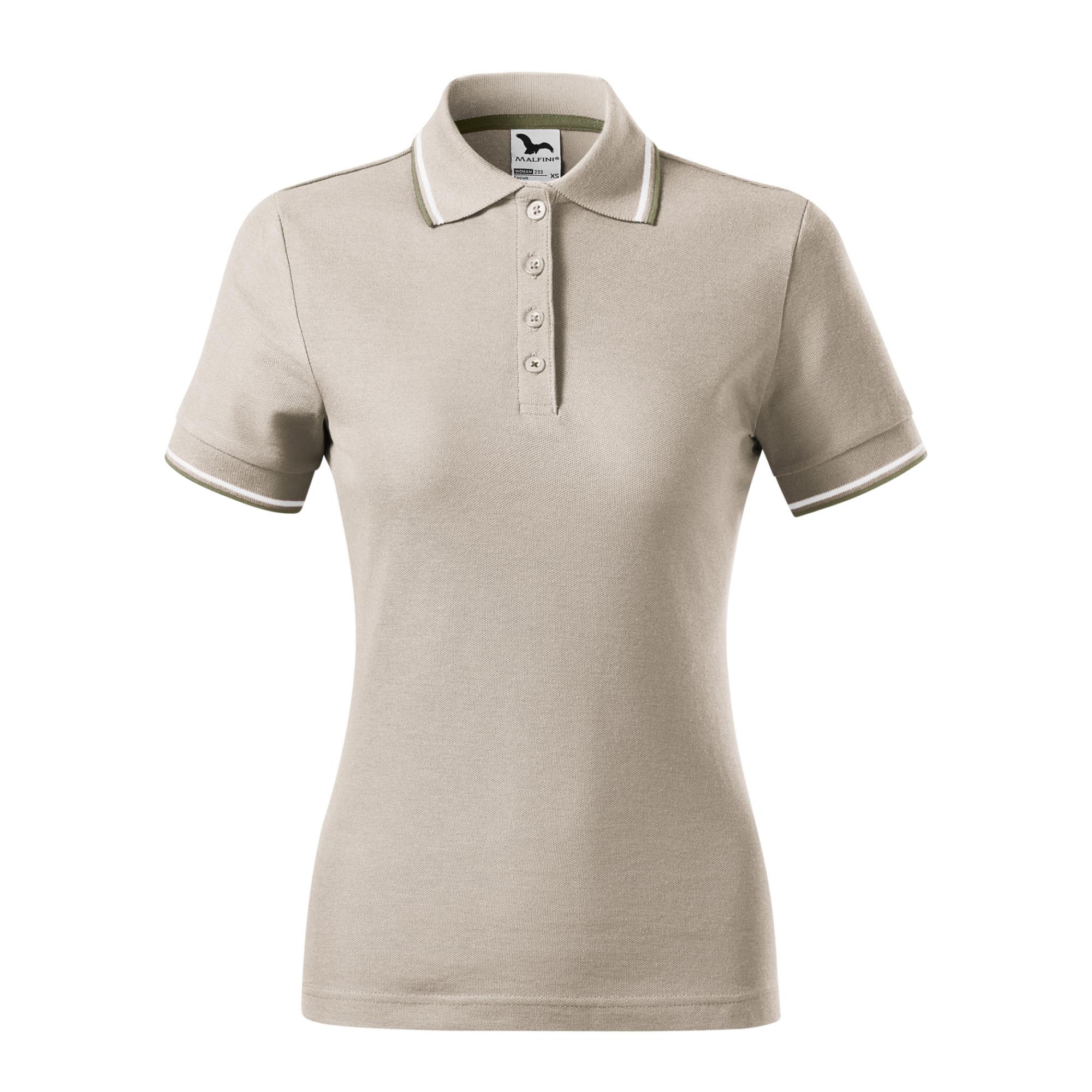 Tricou polo pentru damă Focus 233 Gri ice XL