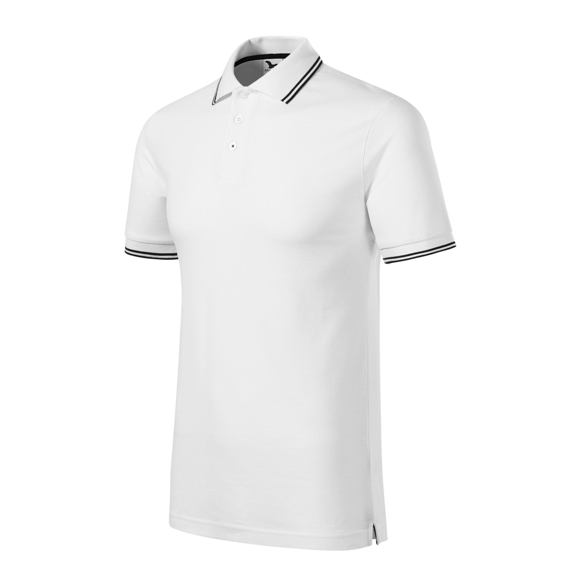 Tricou polo pentru bărbaţi Focus 232 Alb 3XL
