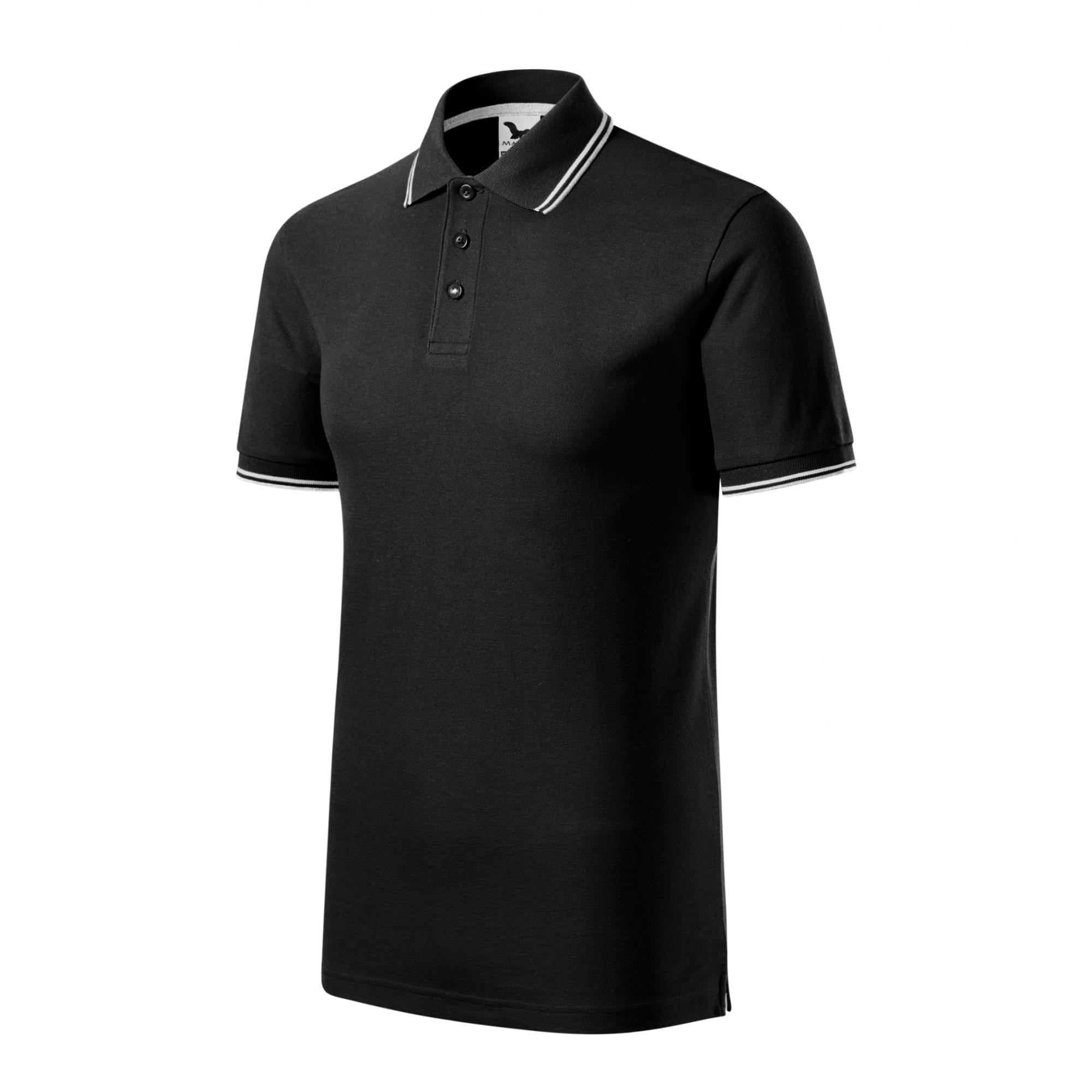 Tricou polo pentru bărbaţi Focus 232 Negru