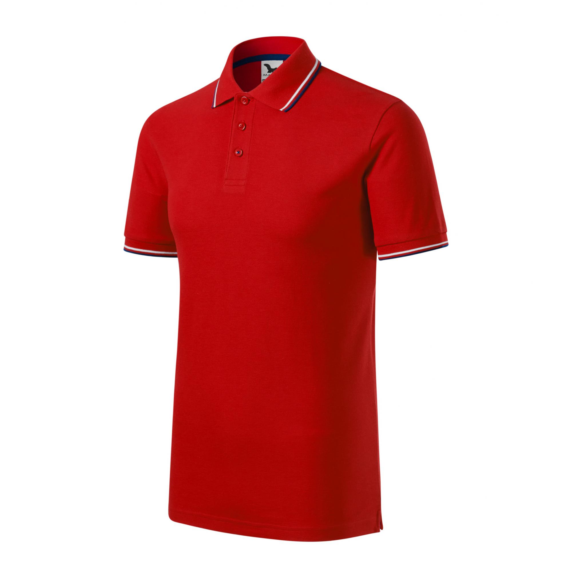 Tricou polo pentru bărbaţi Focus 232 Roșu 3XL