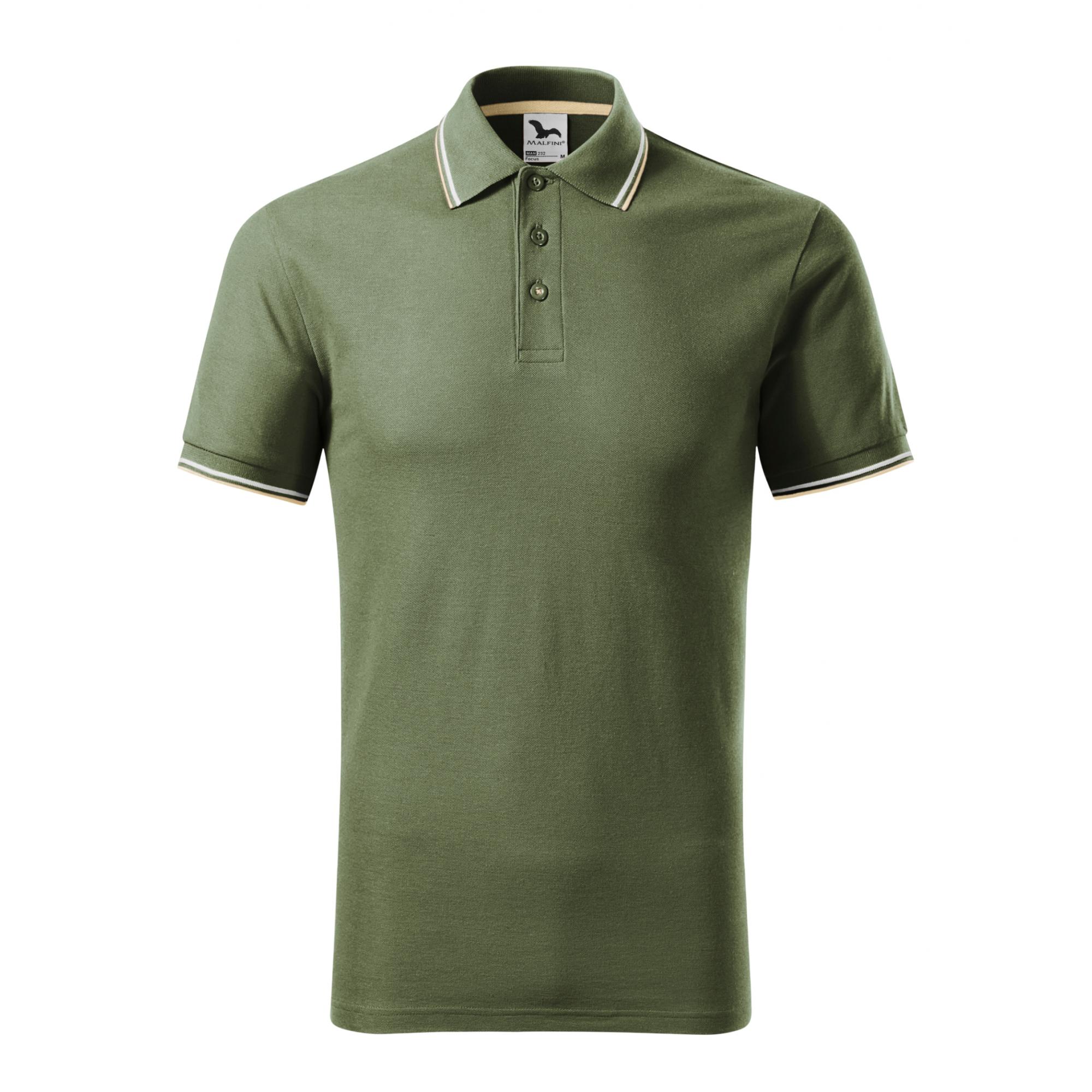 Tricou polo pentru bărbaţi Focus 232 Khaki L