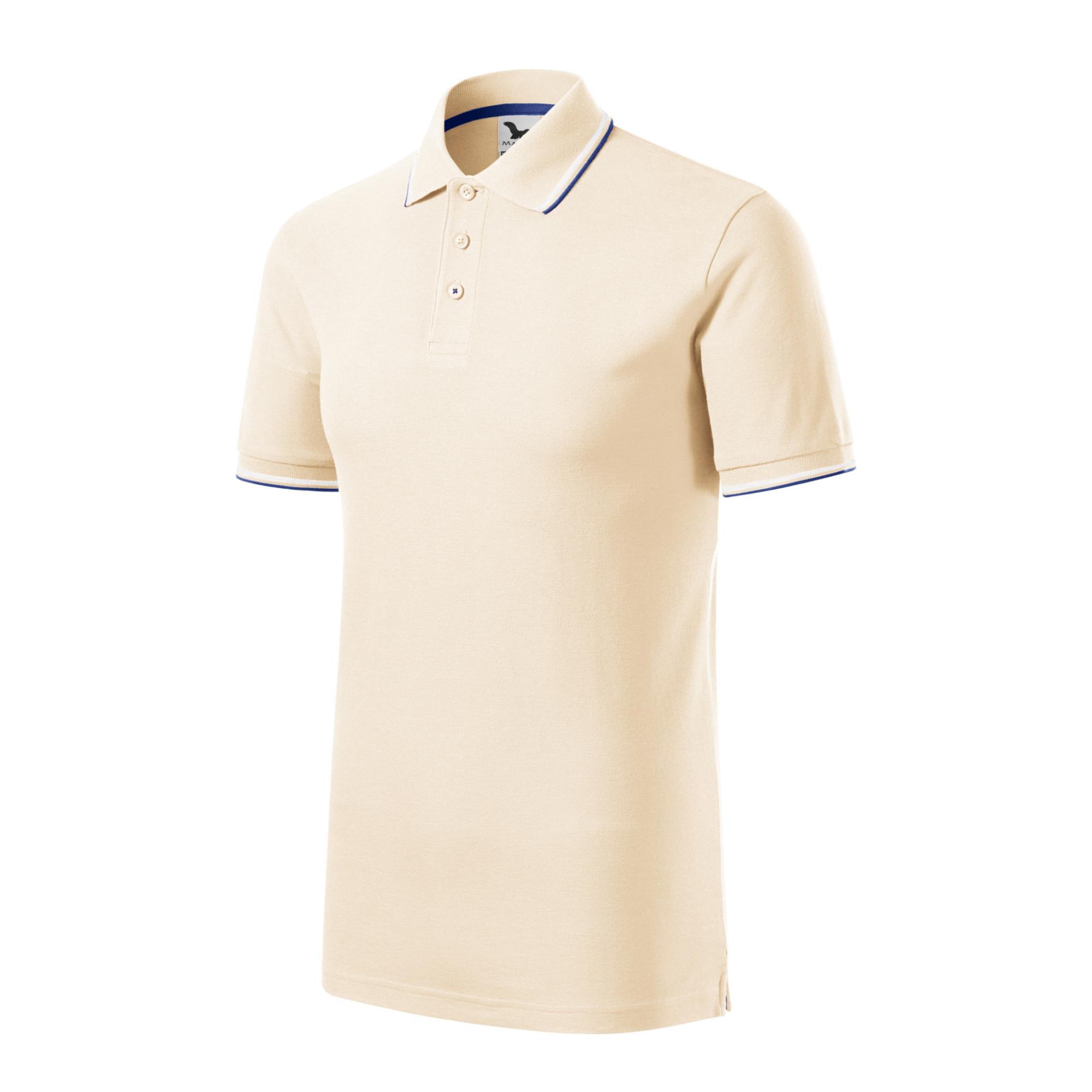 Tricou polo pentru bărbaţi Focus 232 Migdală 3XL