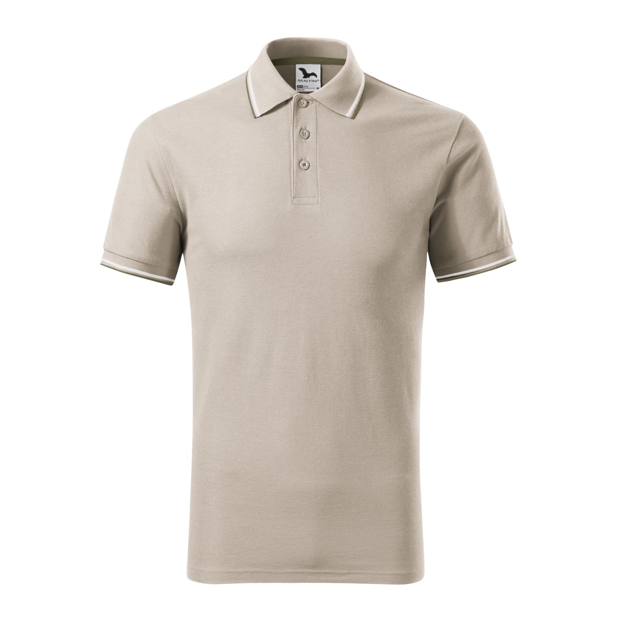 Tricou polo pentru bărbaţi Focus 232 Gri ice XL