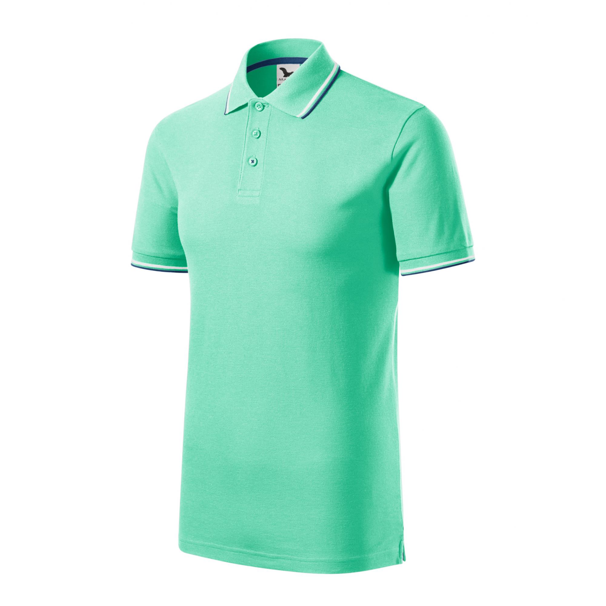 Tricou polo pentru bărbaţi Focus 232 Verde mentă XL