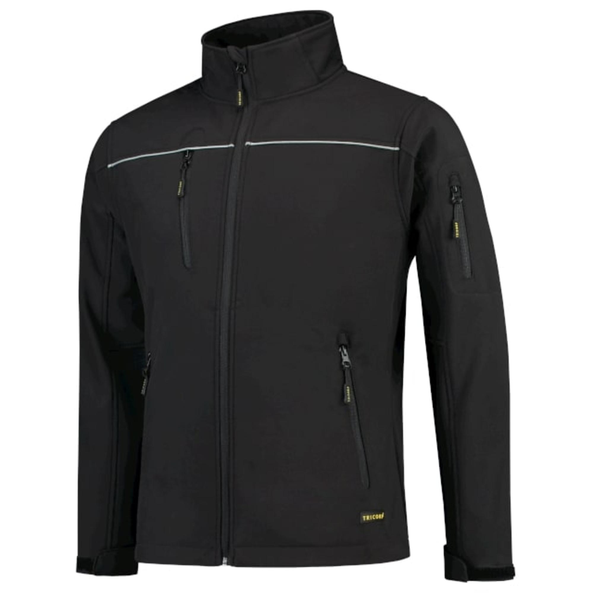 Jachetă softshell unisex Luxury Softshell T53 Negru