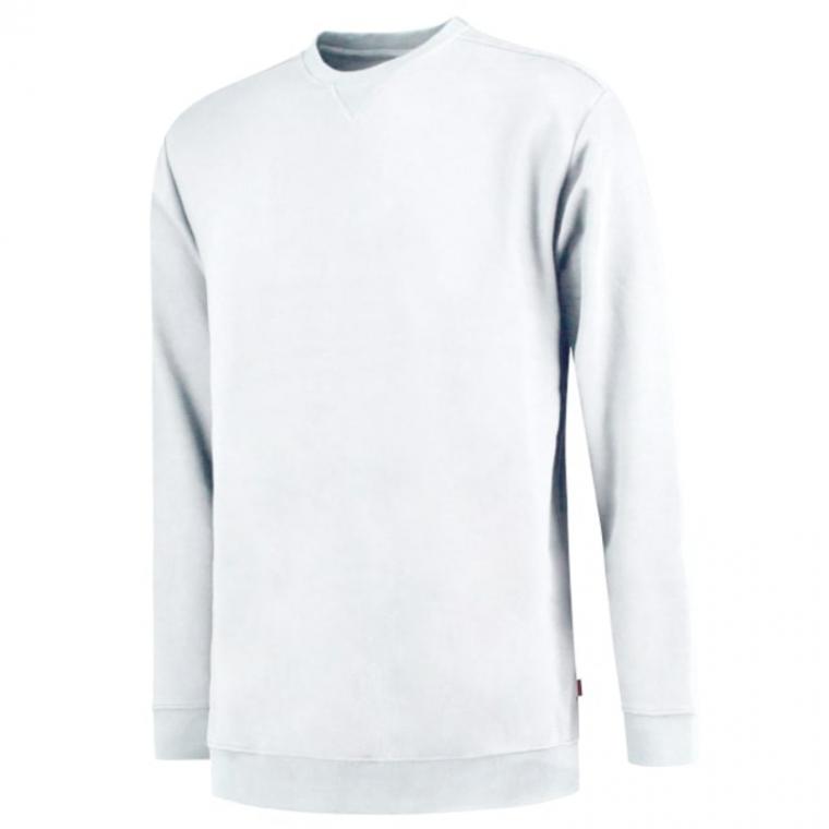 Hanorac unisex Sweater Washable 60 °C T43 Alb M