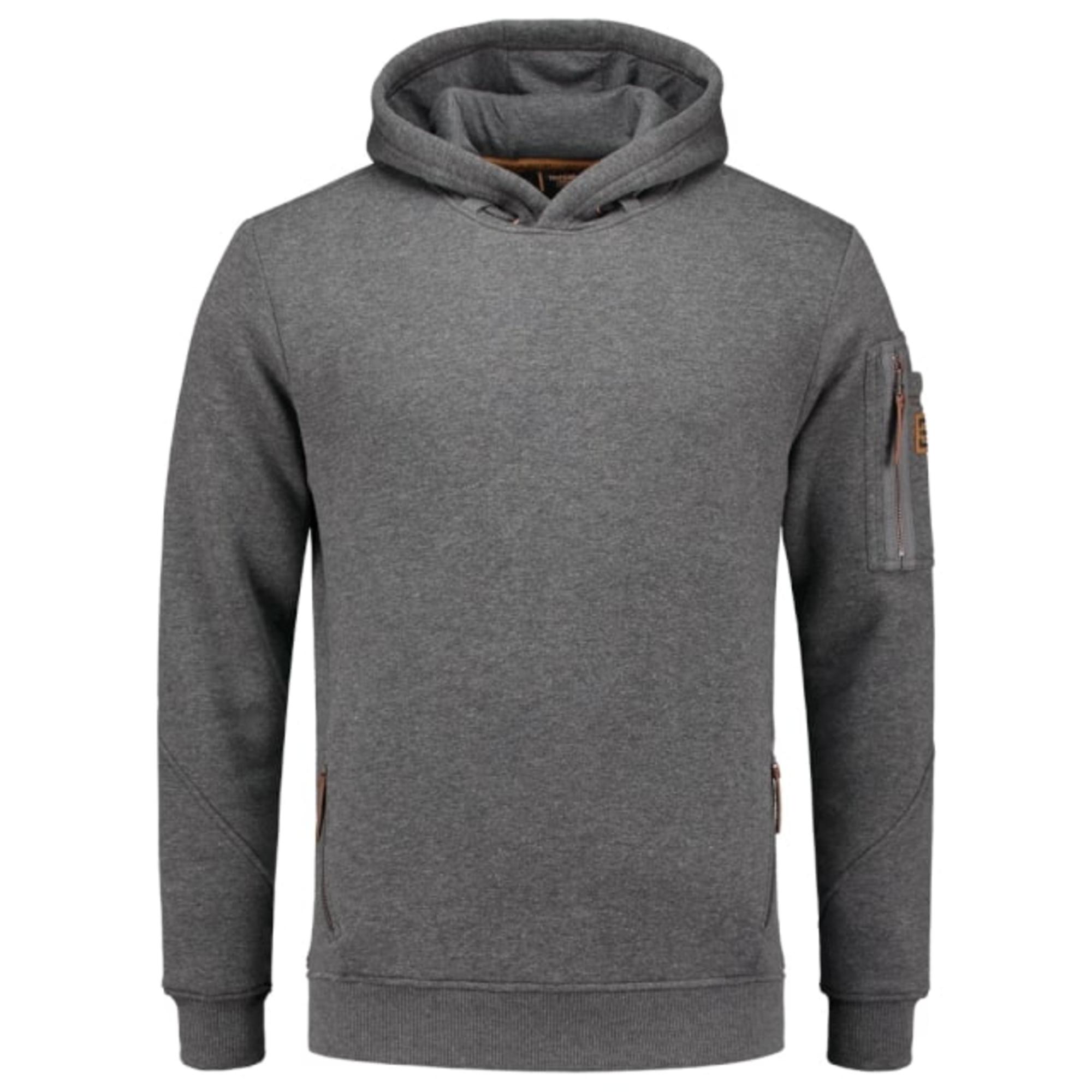 Hanorac pentru bărbaţi Premium Hooded Sweater T42 stone melange 3XL