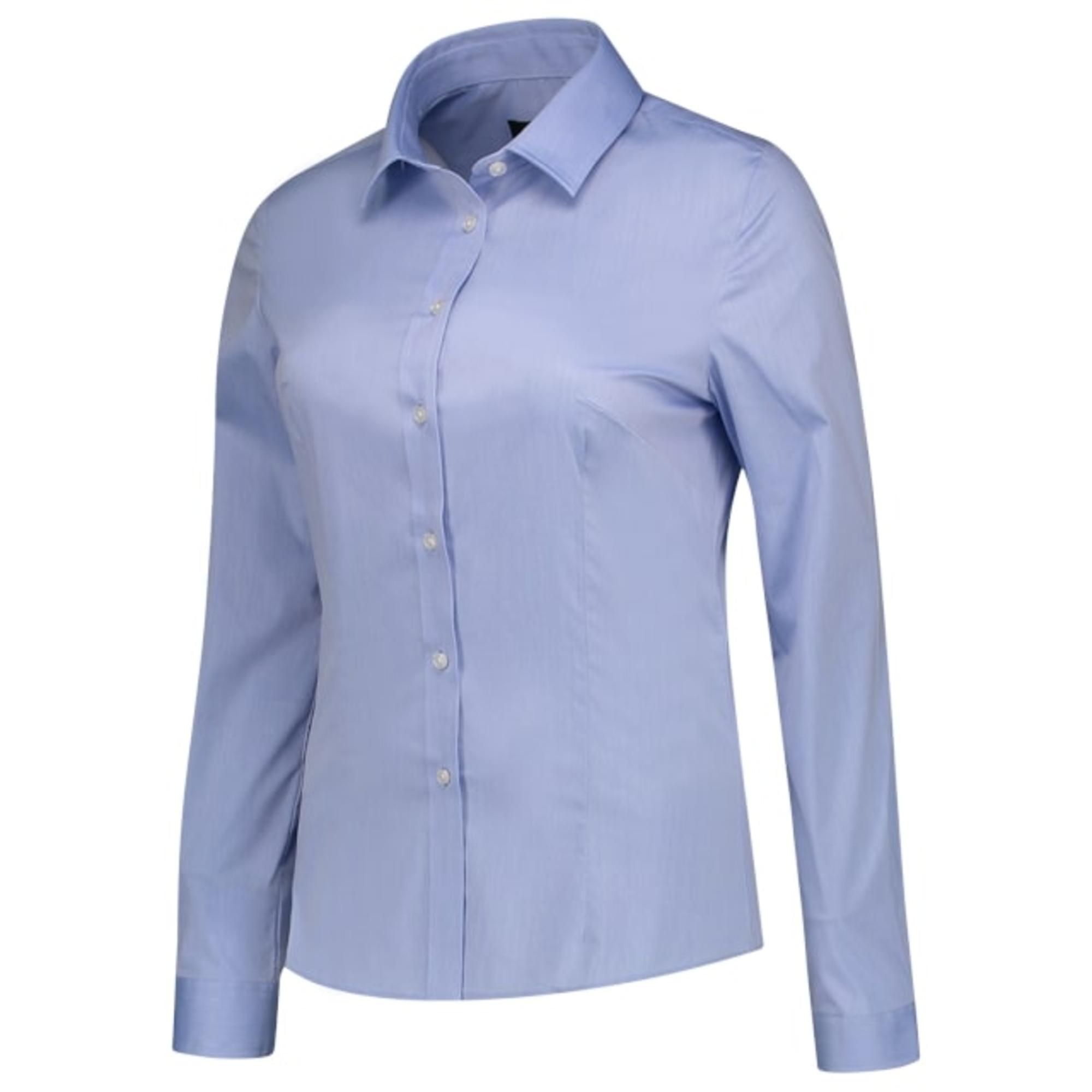 Cămaşă pentru damă Fitted Stretch Blouse T24 blue