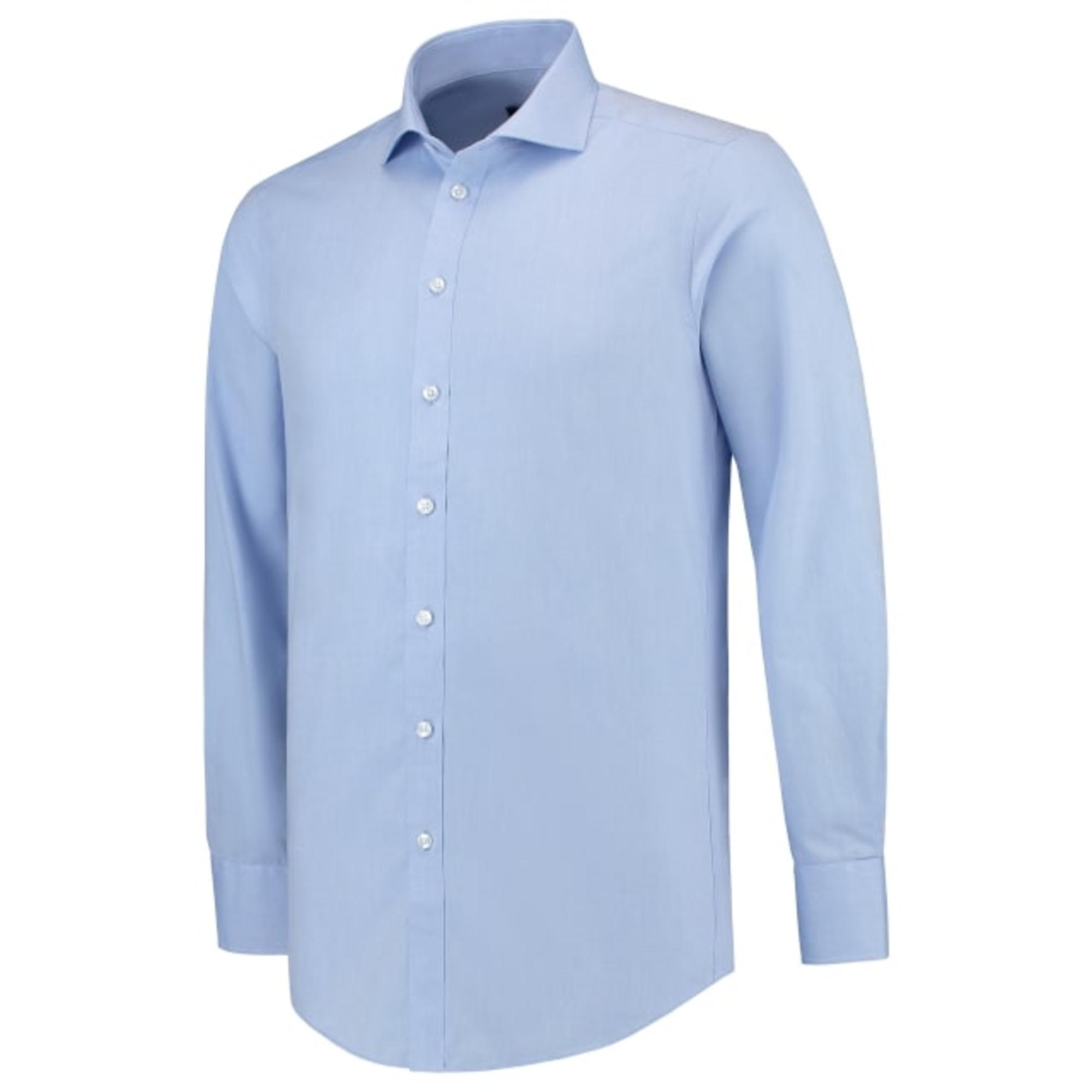 Cămaşă pentru bărbaţi Fitted Stretch Shirt T23 blue 43