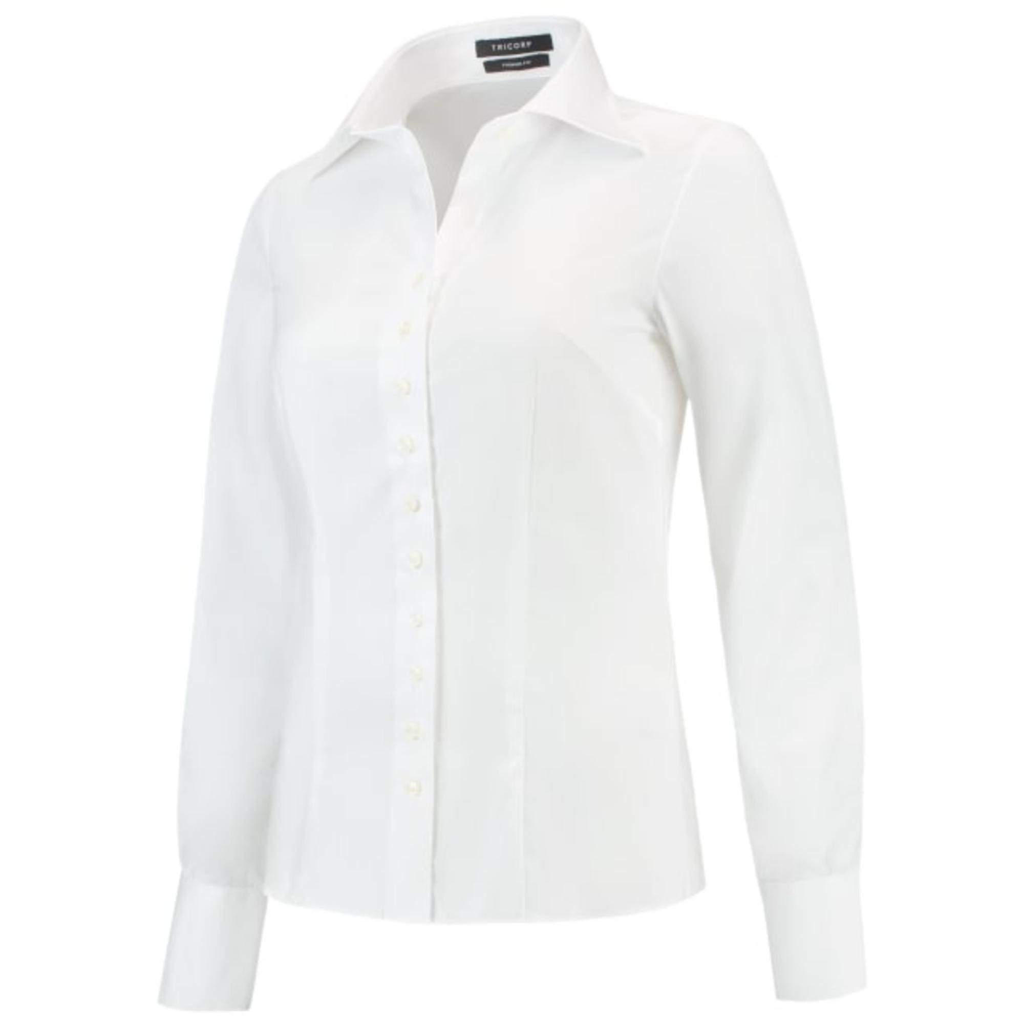 Cămaşă pentru damă Fitted Blouse T22 Alb