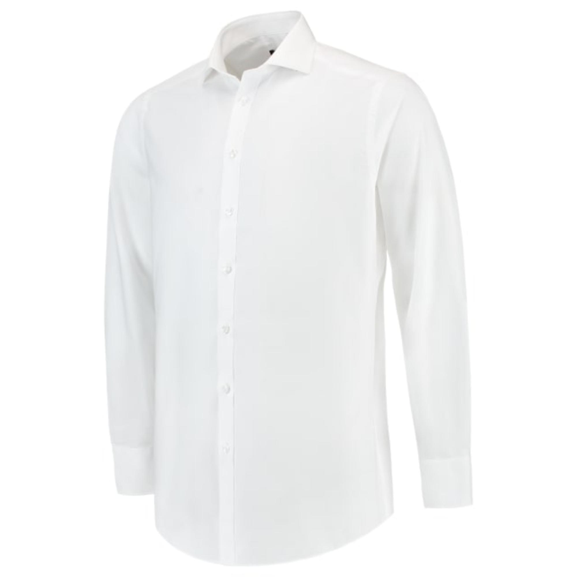 Cămaşă pentru bărbaţi Fitted Shirt T21 Alb 38