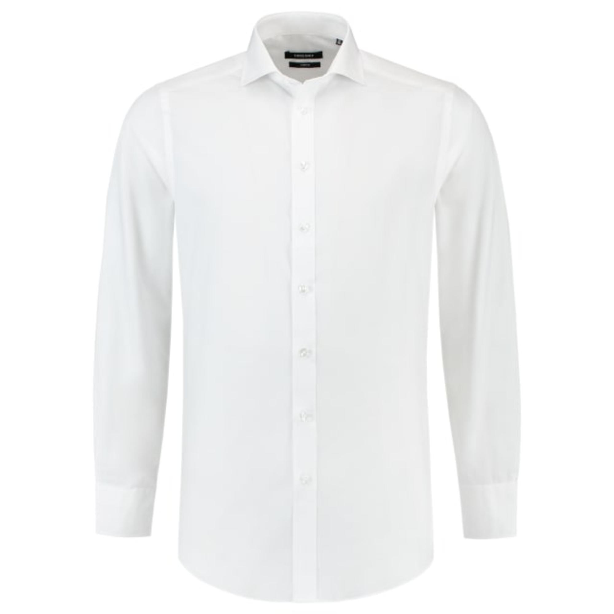 Cămaşă pentru bărbaţi Fitted Shirt T21 Alb 36-38