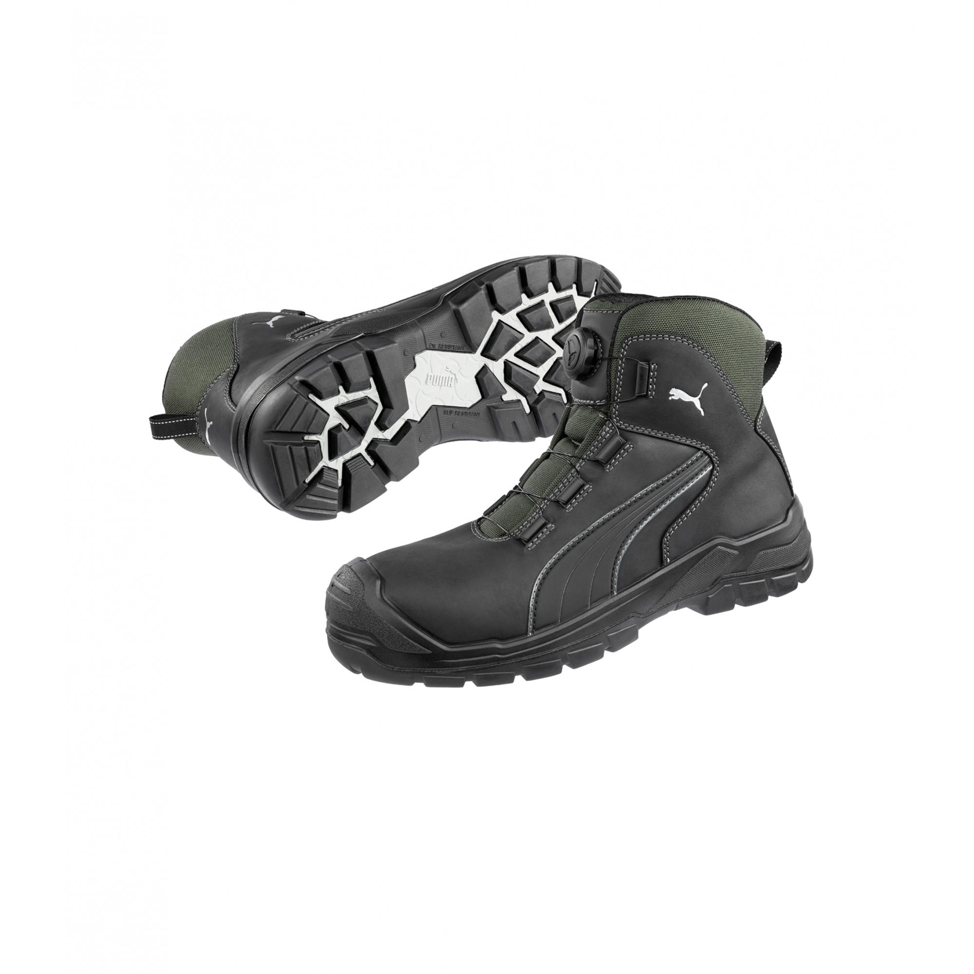 Bocanci pentru bărbaţi CASCADES DISC MID S18 Negru 47