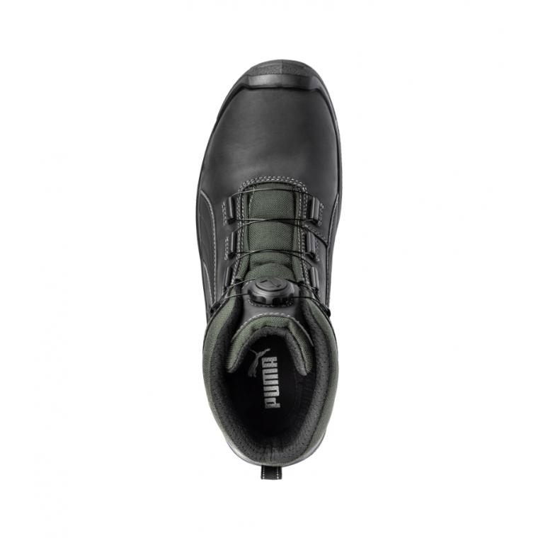 Bocanci pentru bărbaţi CASCADES DISC MID S18 Negru 47