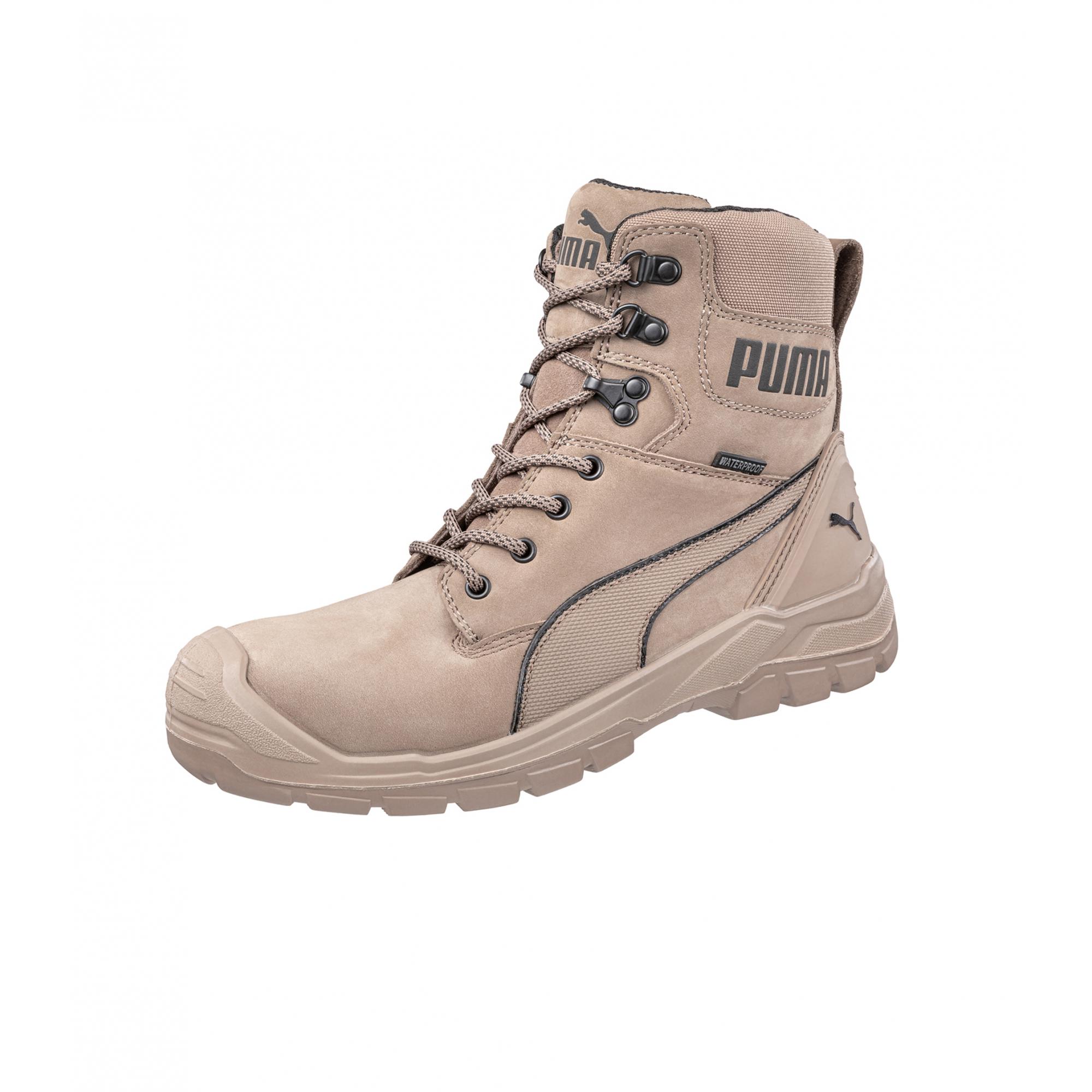 Bocanci pentru bărbaţi Conquest STONE HIGH S15 Maro deschis