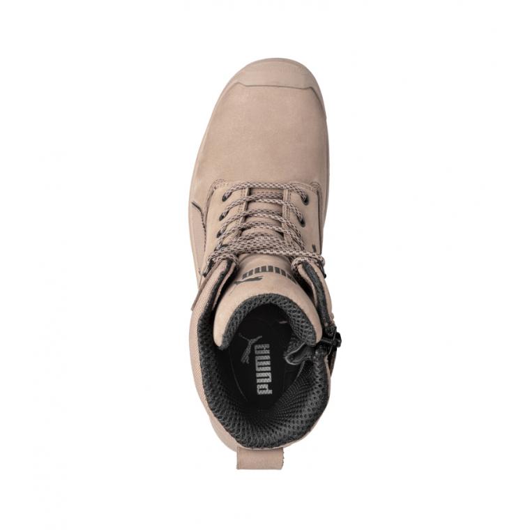 Bocanci pentru bărbaţi Conquest STONE HIGH S15 Maro deschis 45