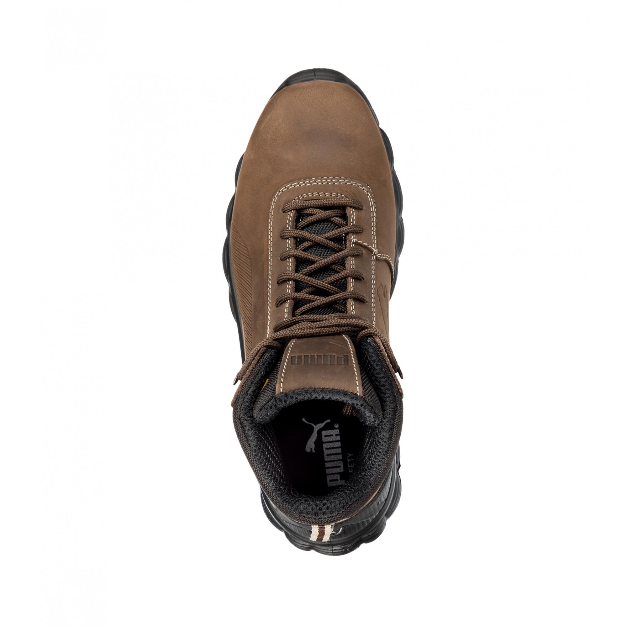 Bocanci pentru bărbaţi CONDOR BROWN MID S14 maro închis 39