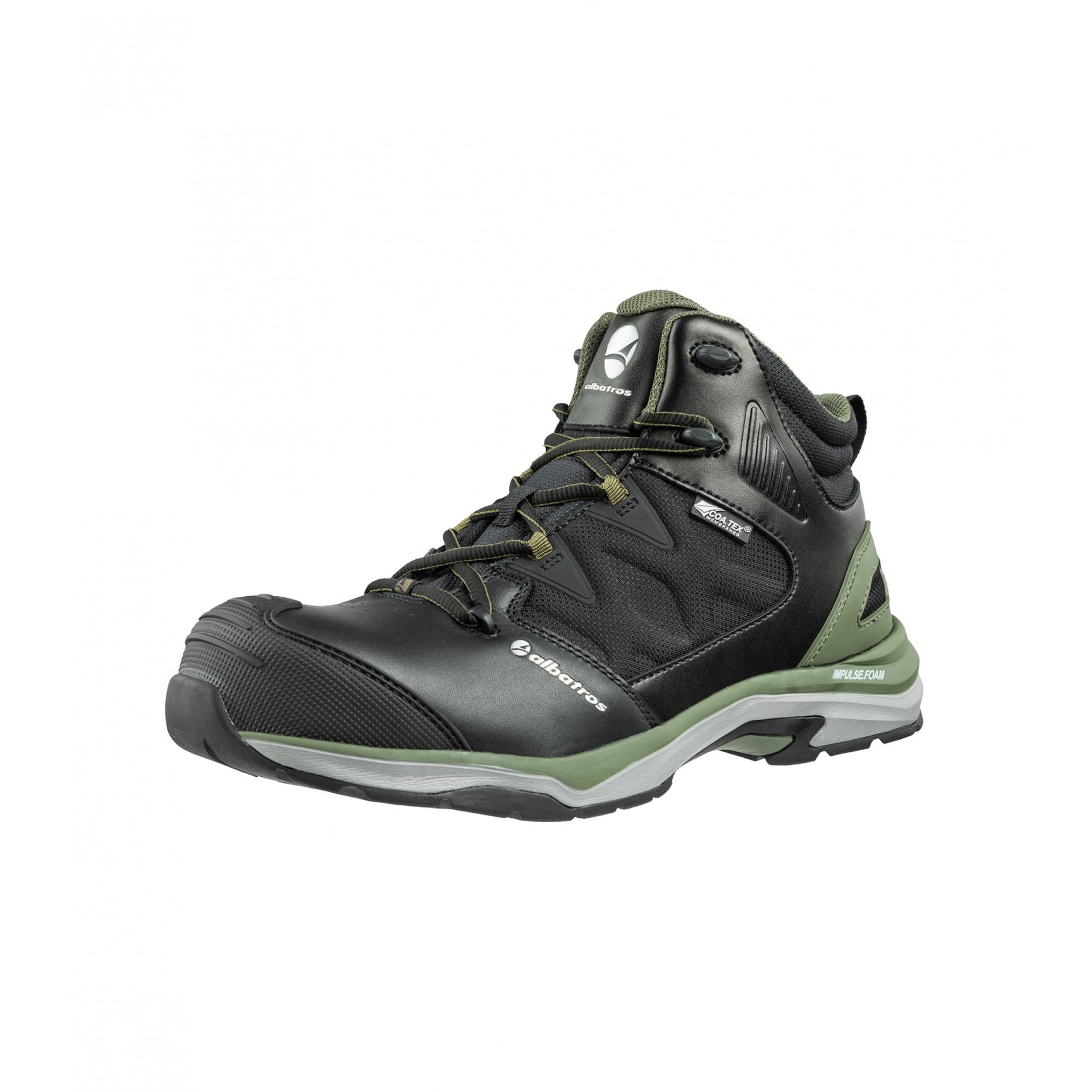 Bocanci pentru bărbaţi ULTRATRAIL OLIVE CTX MID S34 Negru