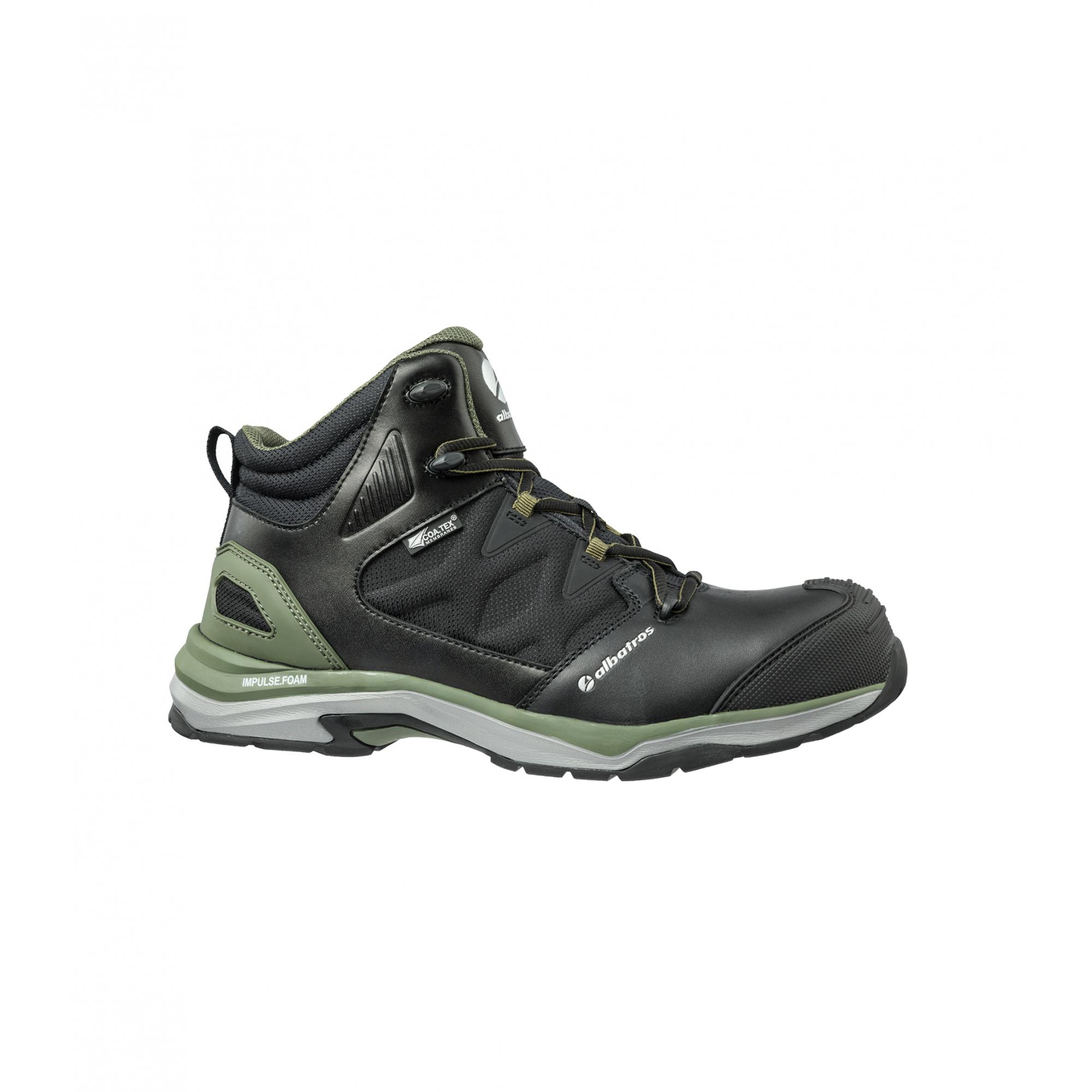 Bocanci pentru bărbaţi ULTRATRAIL OLIVE CTX MID S34 Negru 41