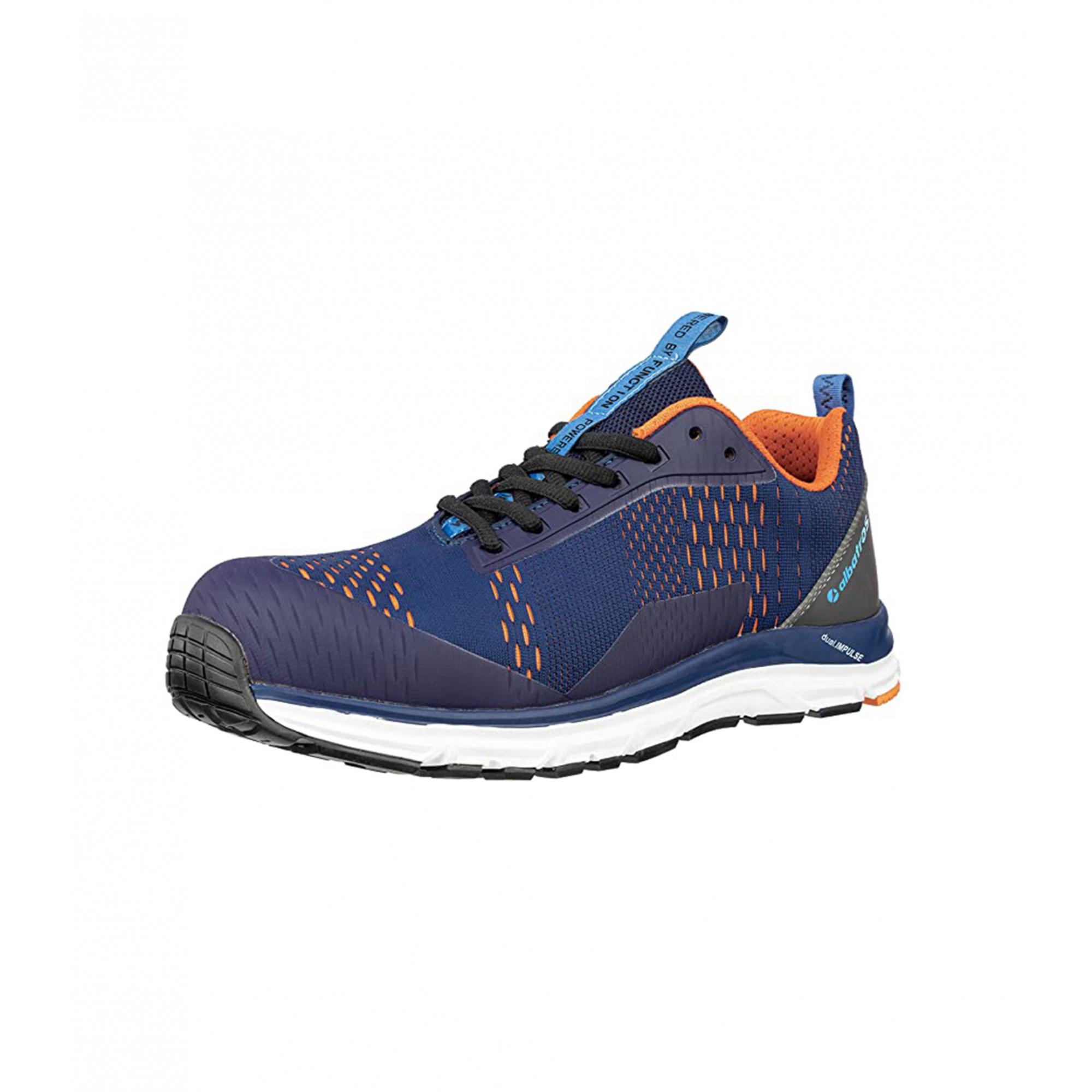 Pantofi unisex AER55 IMPULSE BLUE ORANGE LOW S25 Albastru