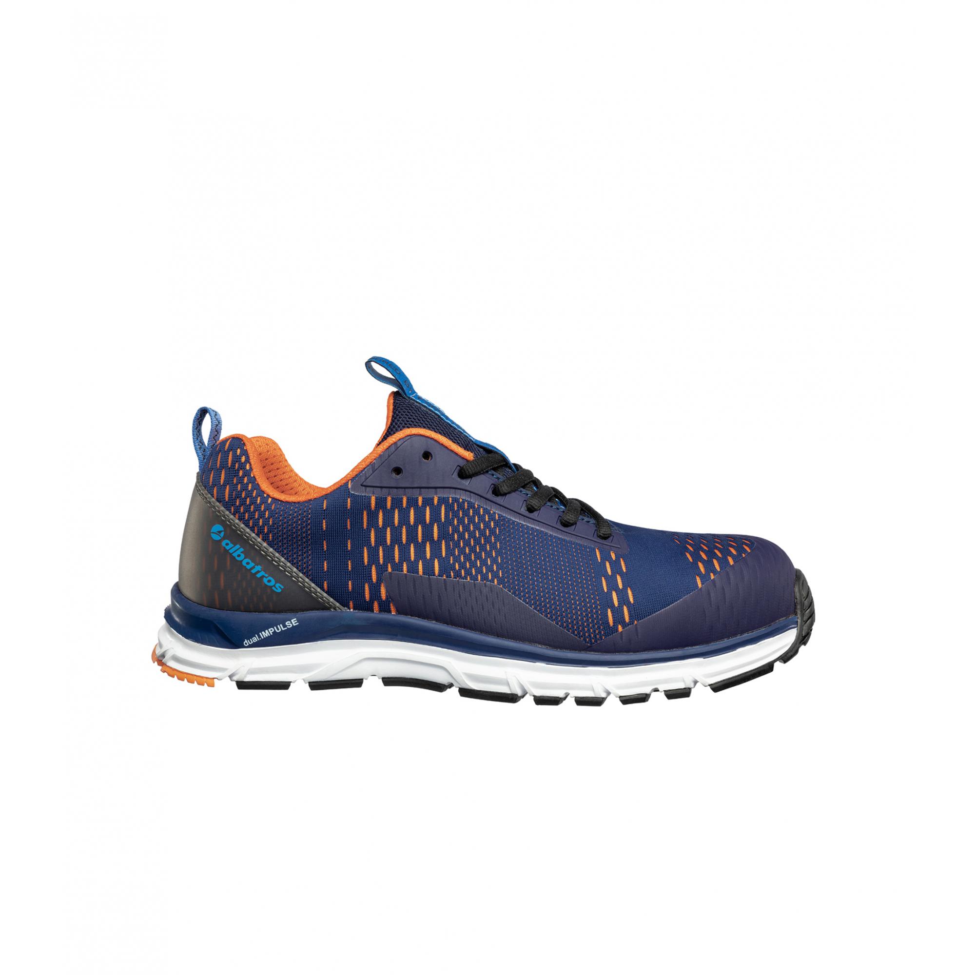 Pantofi unisex AER55 IMPULSE BLUE ORANGE LOW S25 Albastru 43