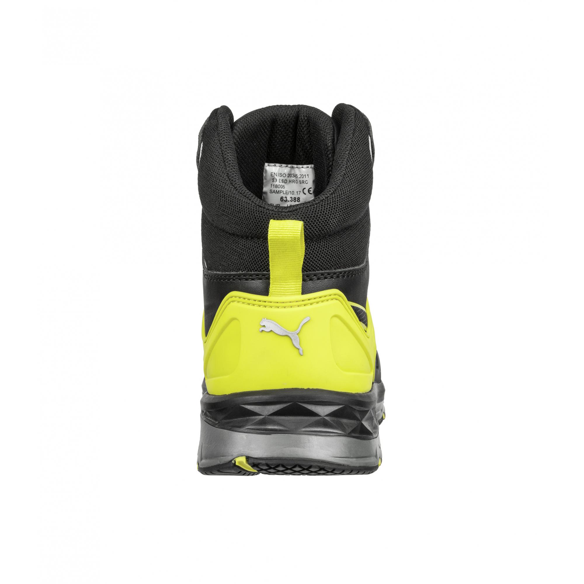 Bocanci pentru bărbaţi VELOCITY 2.0 YELLOW MID S12 Negru 40