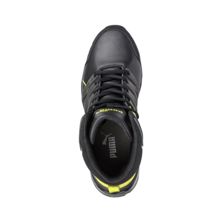 Bocanci pentru bărbaţi VELOCITY 2.0 YELLOW MID S12 Negru 40