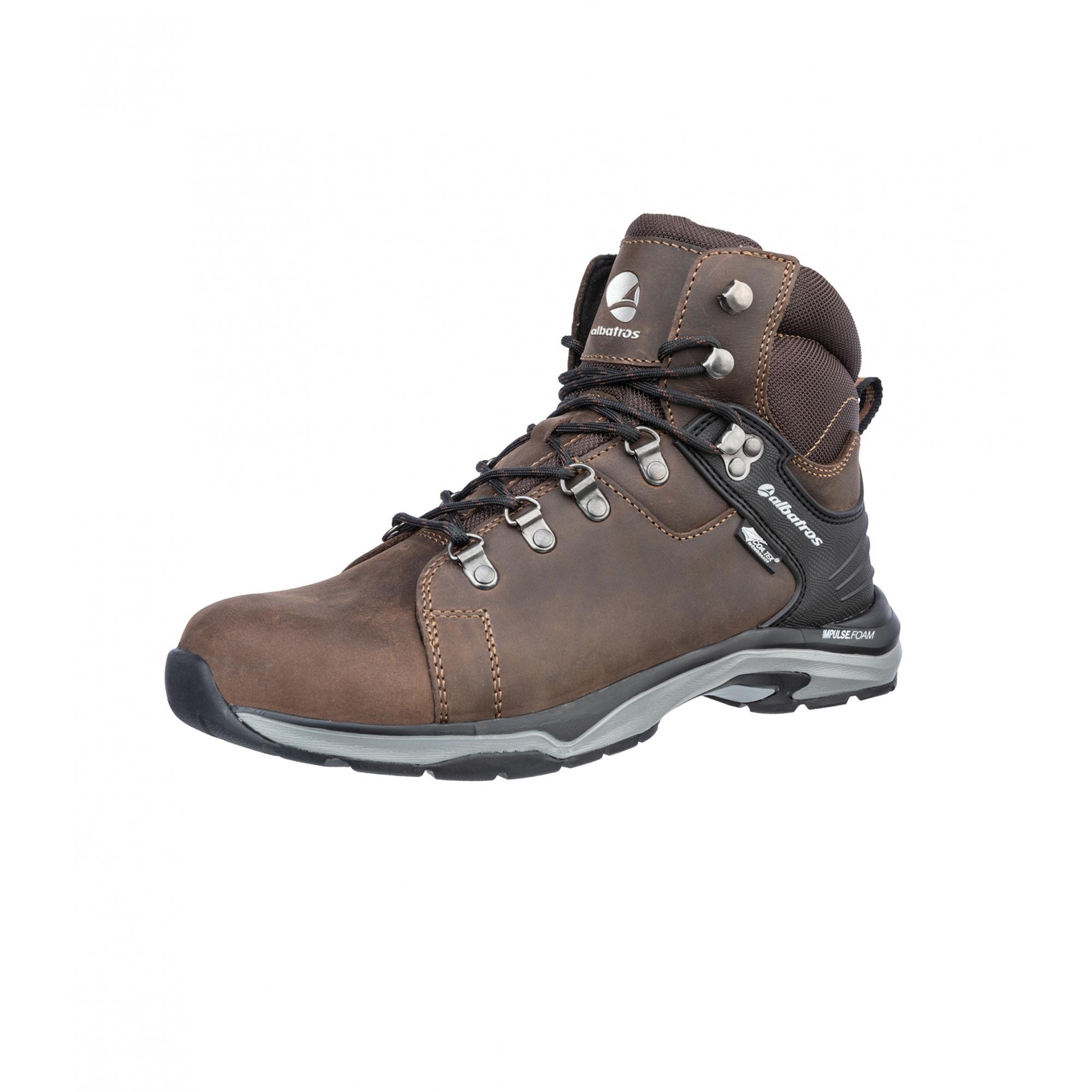 Bocanci unisex BRIONE CTX MID S38 maro închis
