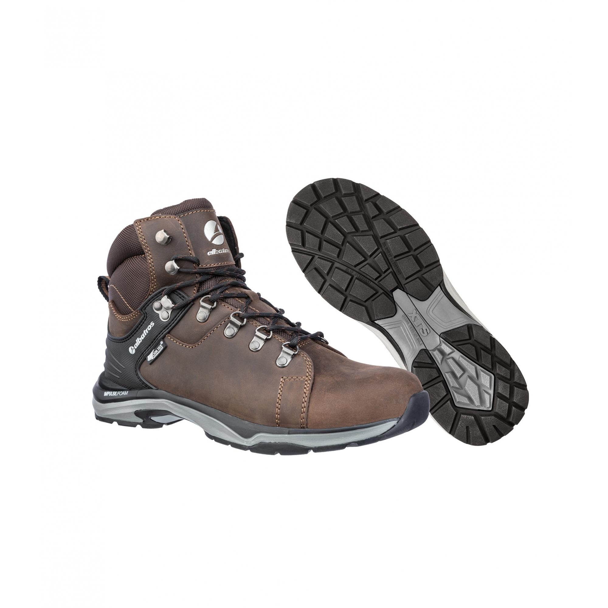 Bocanci unisex BRIONE CTX MID S38 maro închis 40