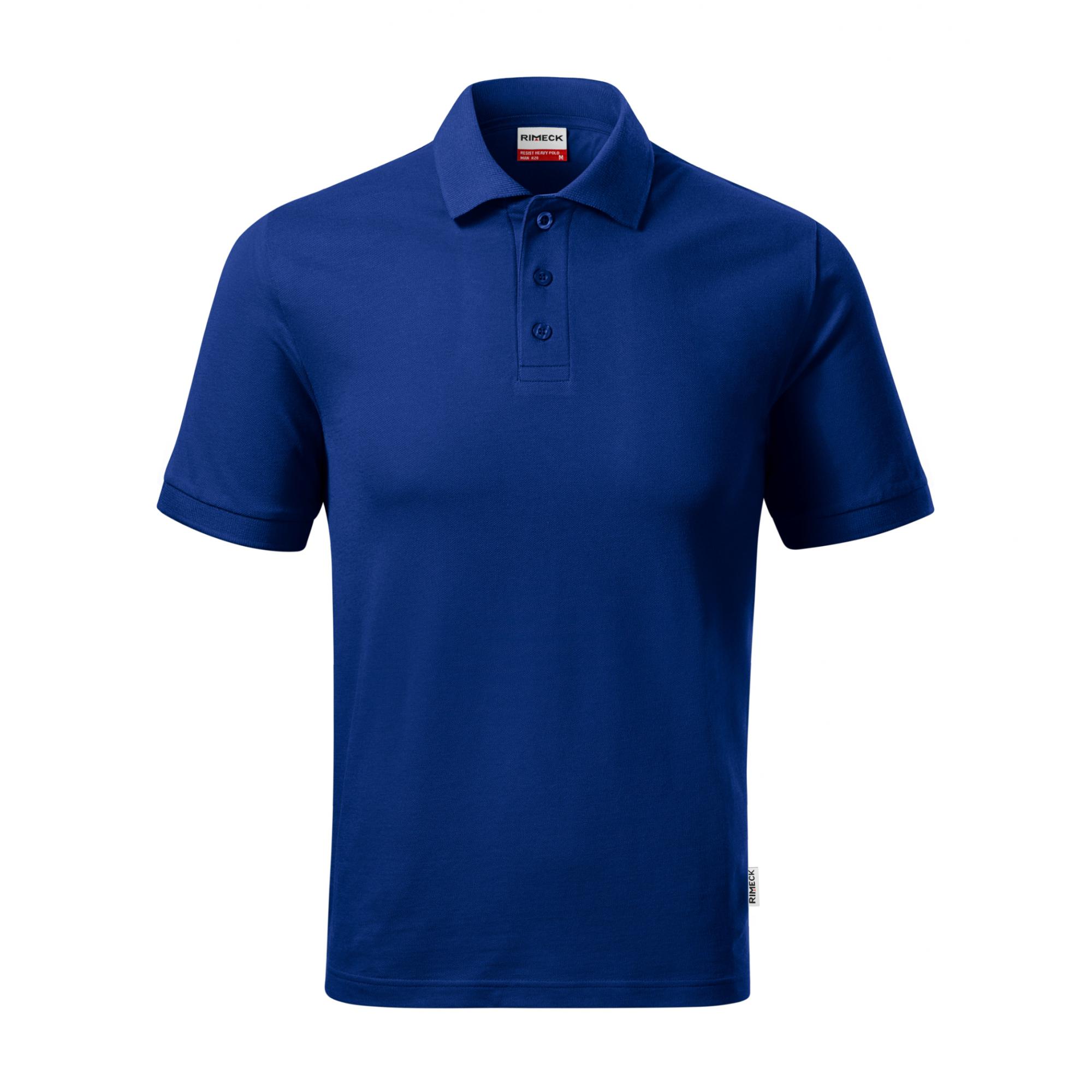 Tricou polo pentru bărbaţi Resist Heavy Polo R20 Albastru regal L