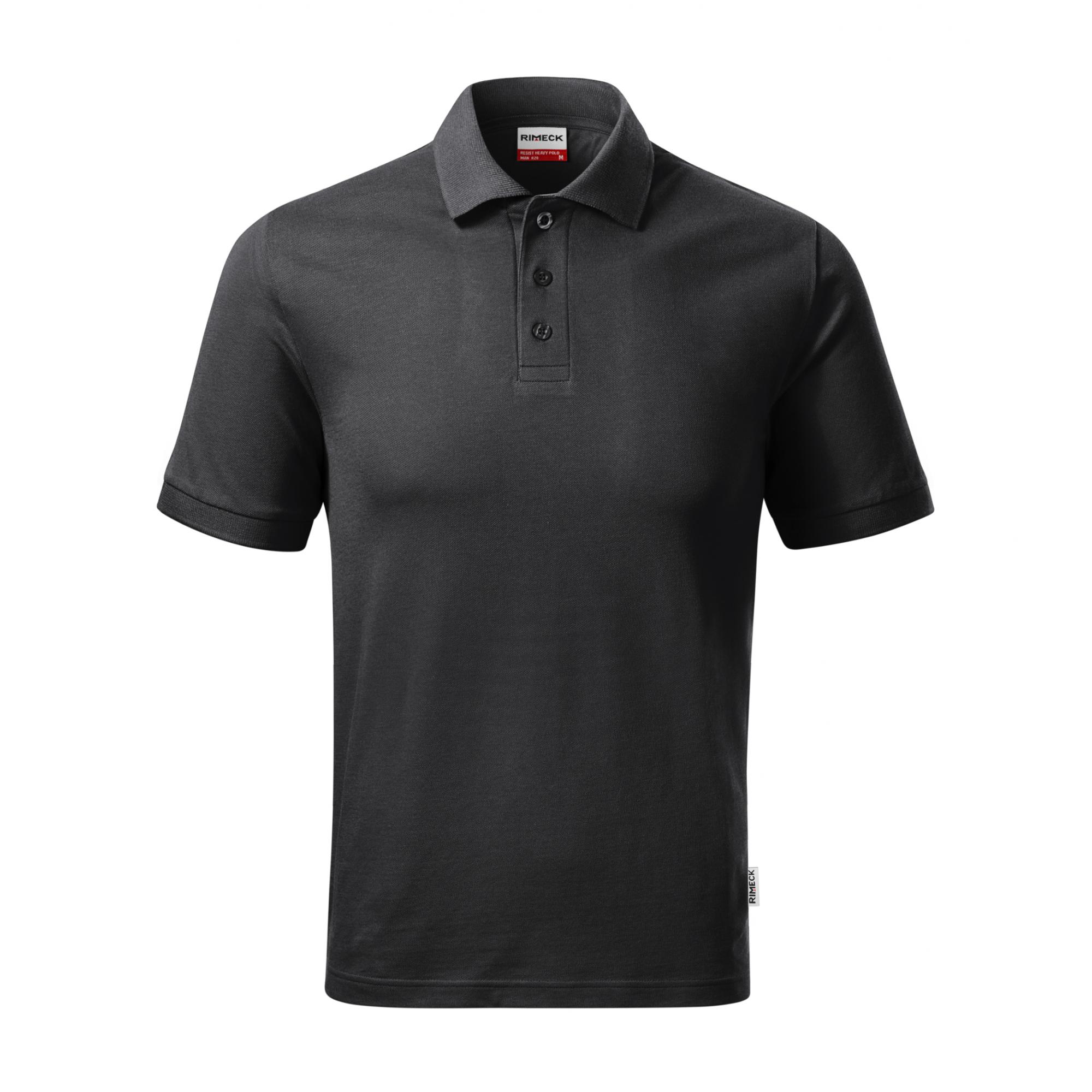 Tricou polo pentru bărbaţi Resist Heavy Polo R20 Ebony gray XL