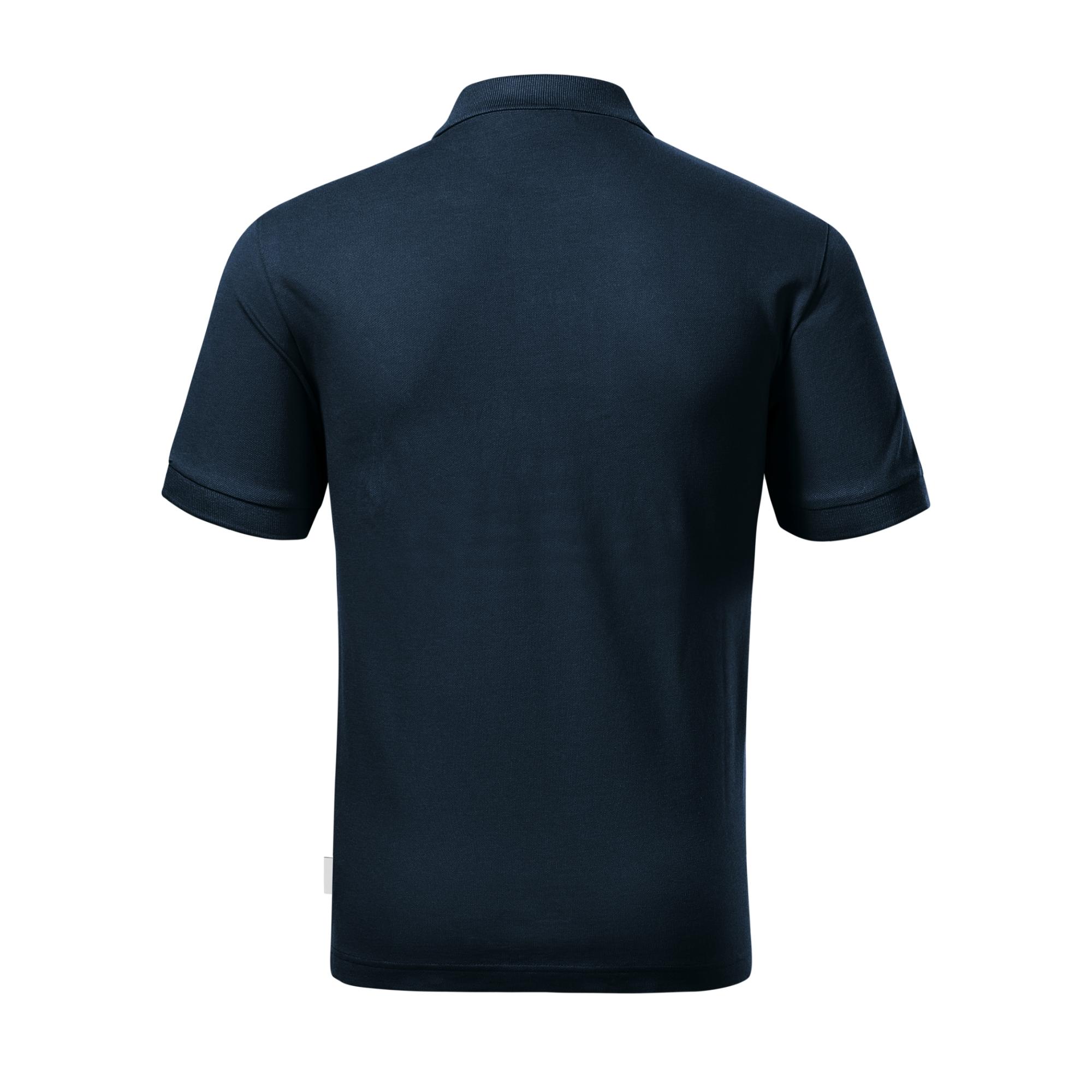 Tricou polo pentru bărbaţi Resist Heavy Polo R20 albastru marin 02 (brand label) 4XL